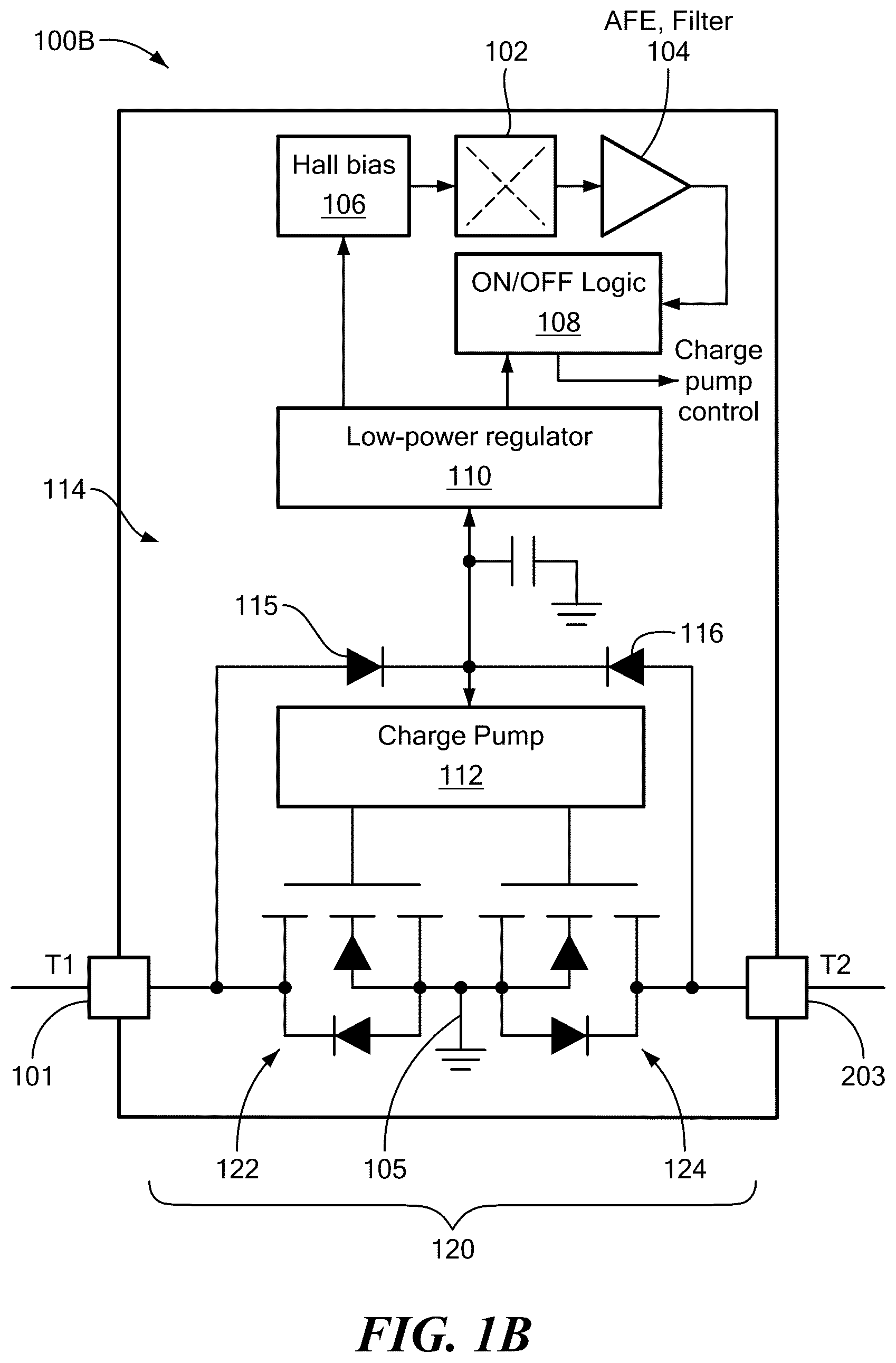 Patent US12126340 Figure 2 – Magnetically-activated solid state switches