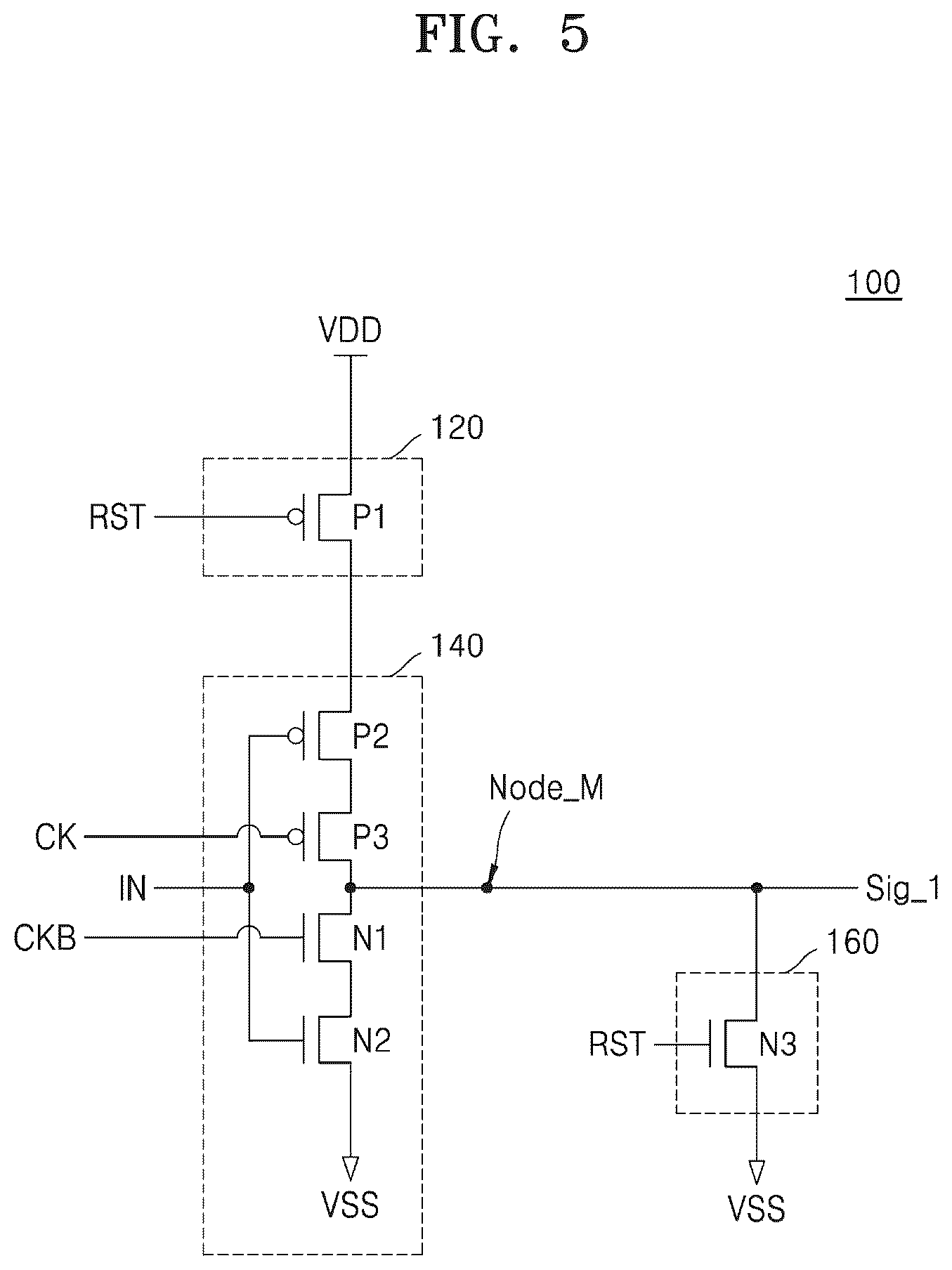 Patent US12126343 Figure 7 – Flip-flop, master-slave flip-flop, and operating method thereof