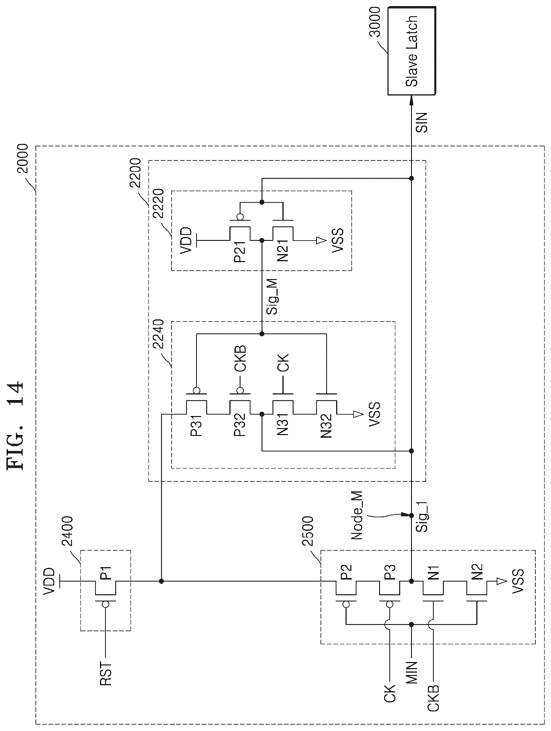 Patent US12126343 Figure 16 – Flip-flop, master-slave flip-flop, and operating method thereof