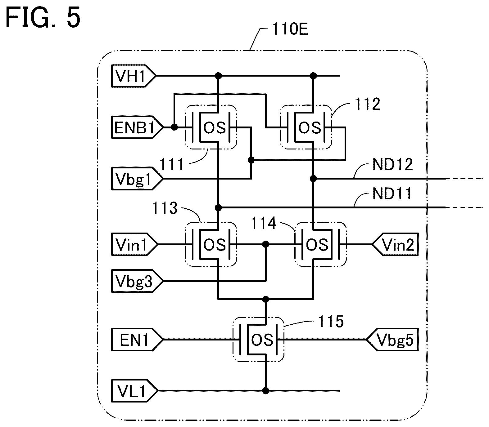Patent US12126344 Figure 5 – Semiconductor device