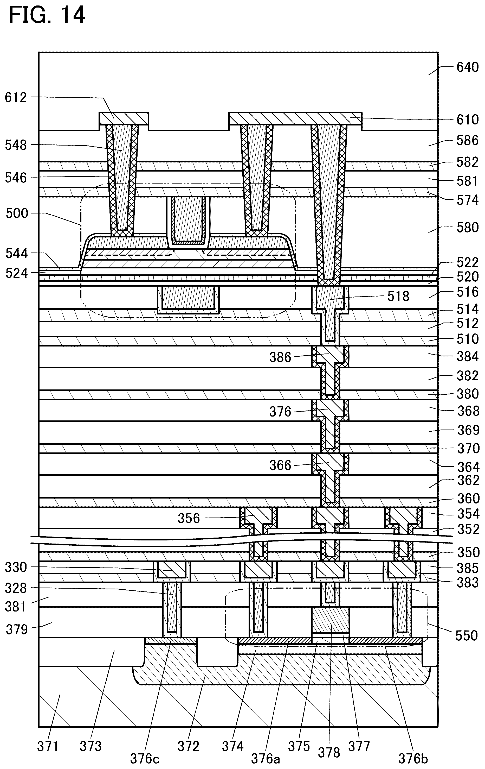 Patent US12126344 Figure 14 – Semiconductor device