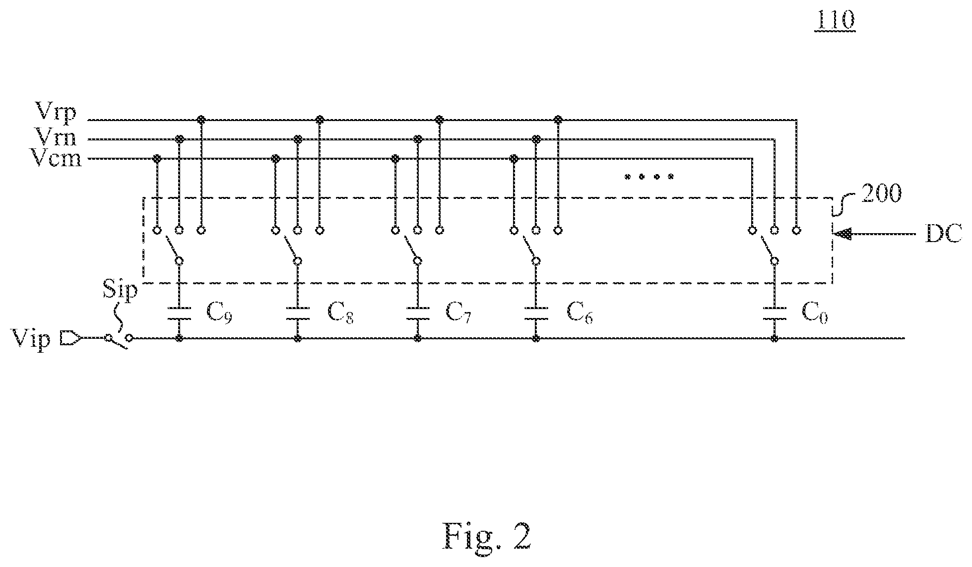 Patent US12126353 Figure 2 – Analog-to-digital conversion circuit and method having quick tracking mechanism