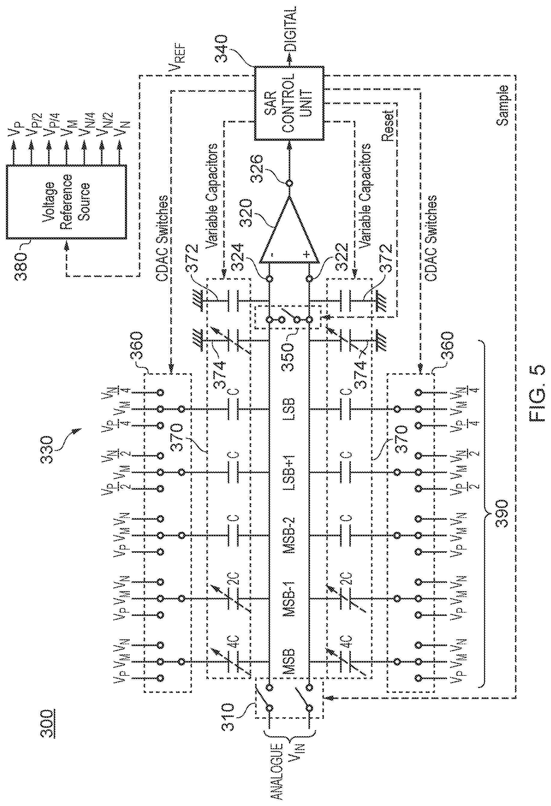 Patent US12126355 Figure 4 – Linearity and/or gain in mixed-signal circuitry