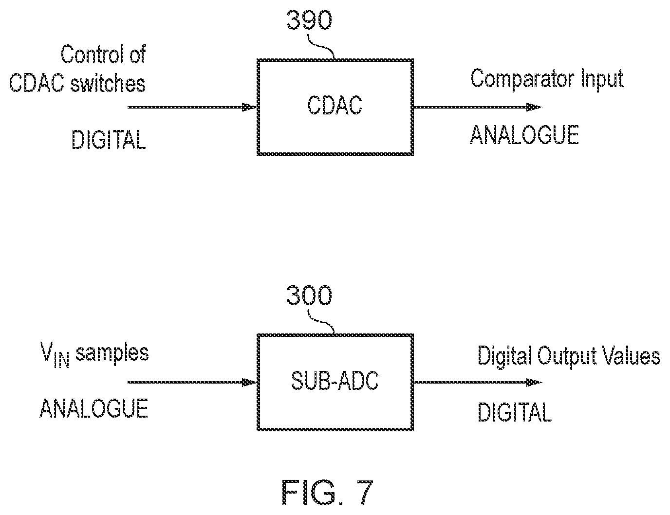 Patent US12126355 Figure 6 – Linearity and/or gain in mixed-signal circuitry