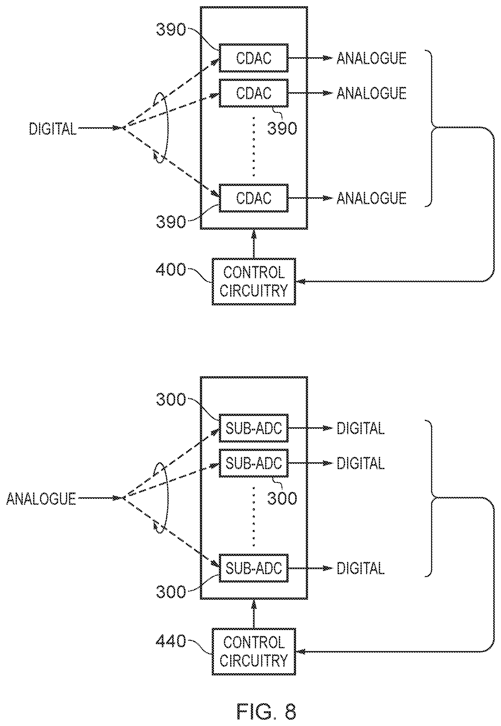 Patent US12126355 Figure 7 – Linearity and/or gain in mixed-signal circuitry
