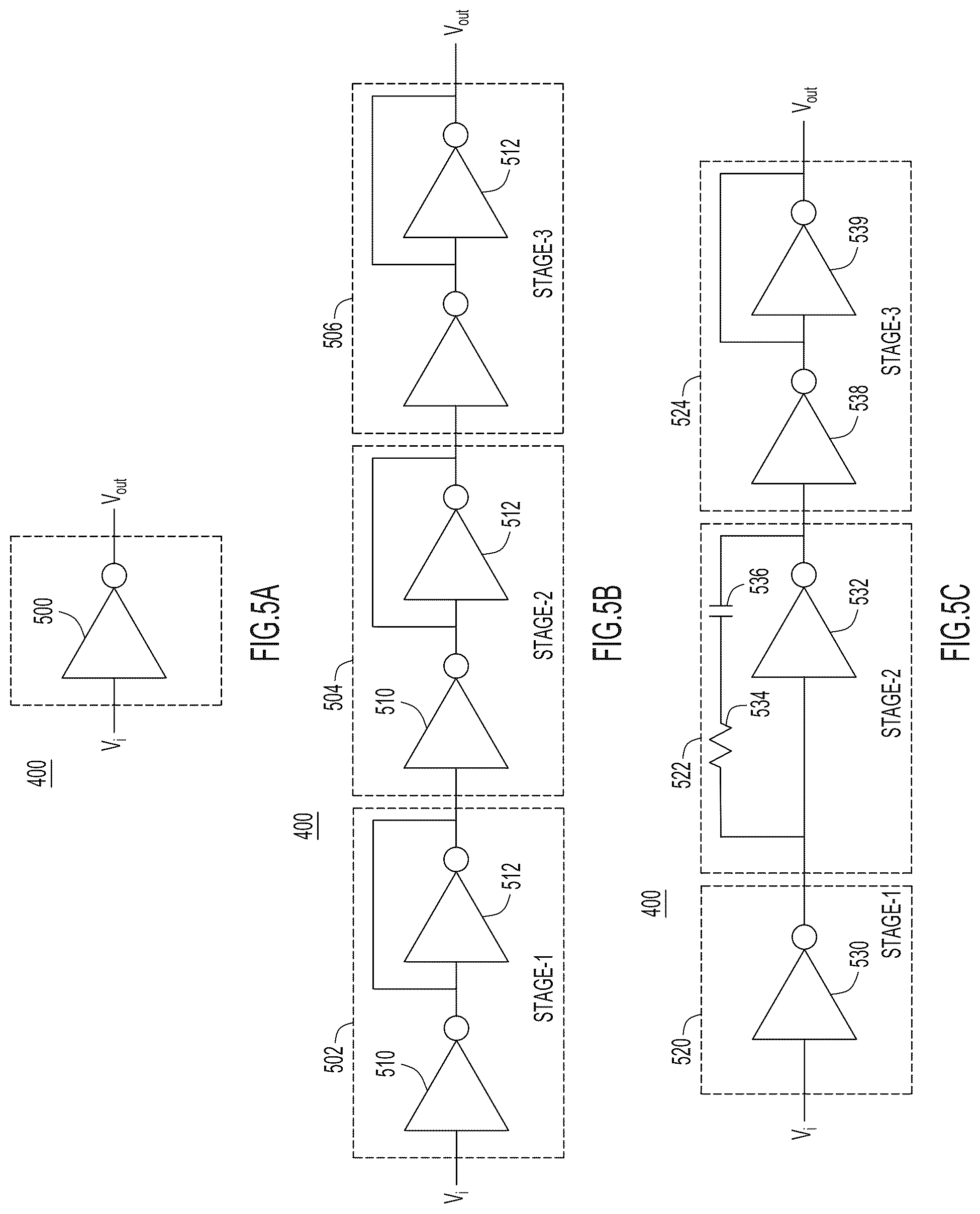Patent US12126363 Figure 5 – Error cancellation delta-sigma DAC with an inverting amplifier-based filter