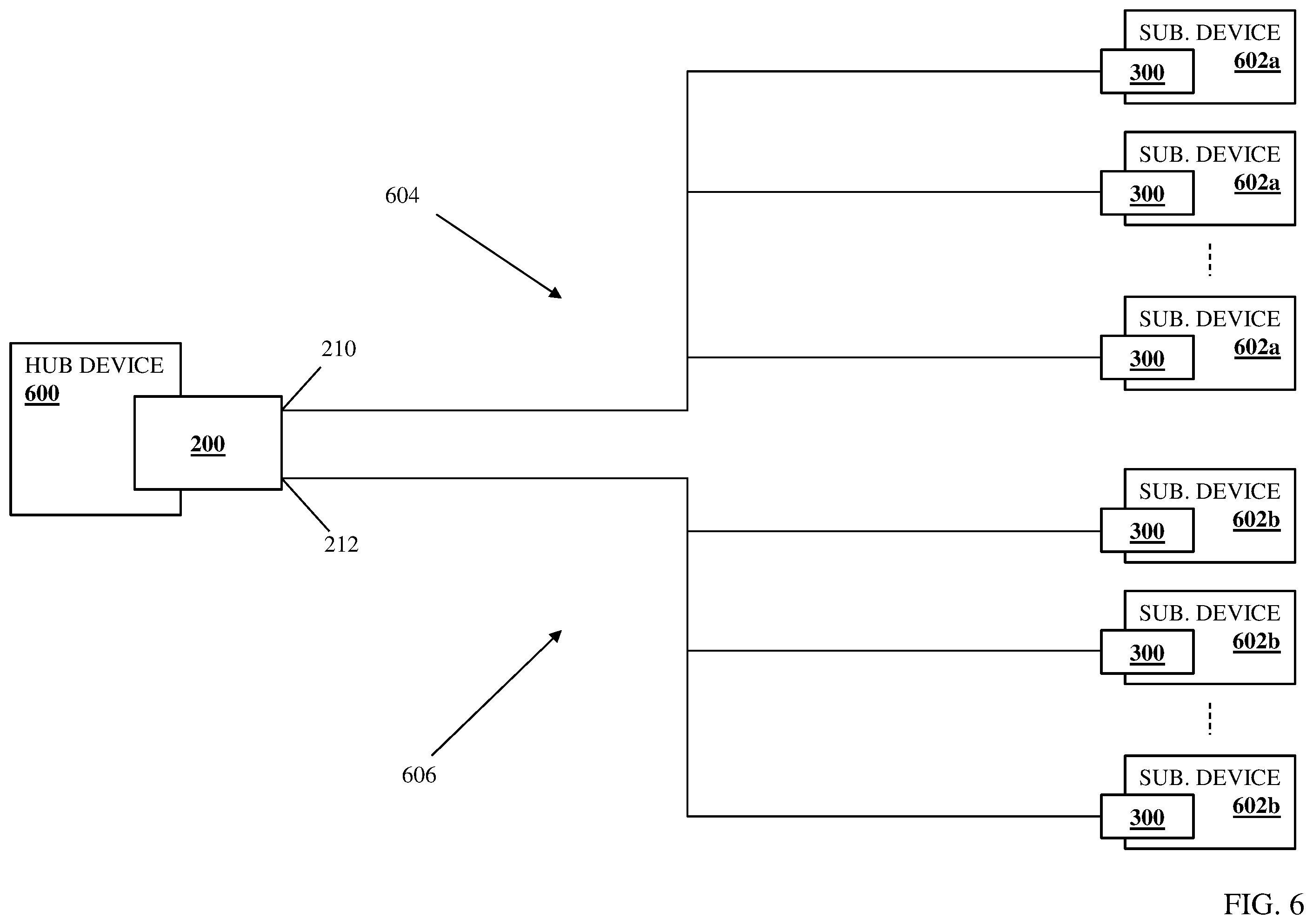 Patent US12126383 Figure 6 – IC-TROSA point-to-multipoint optical network system