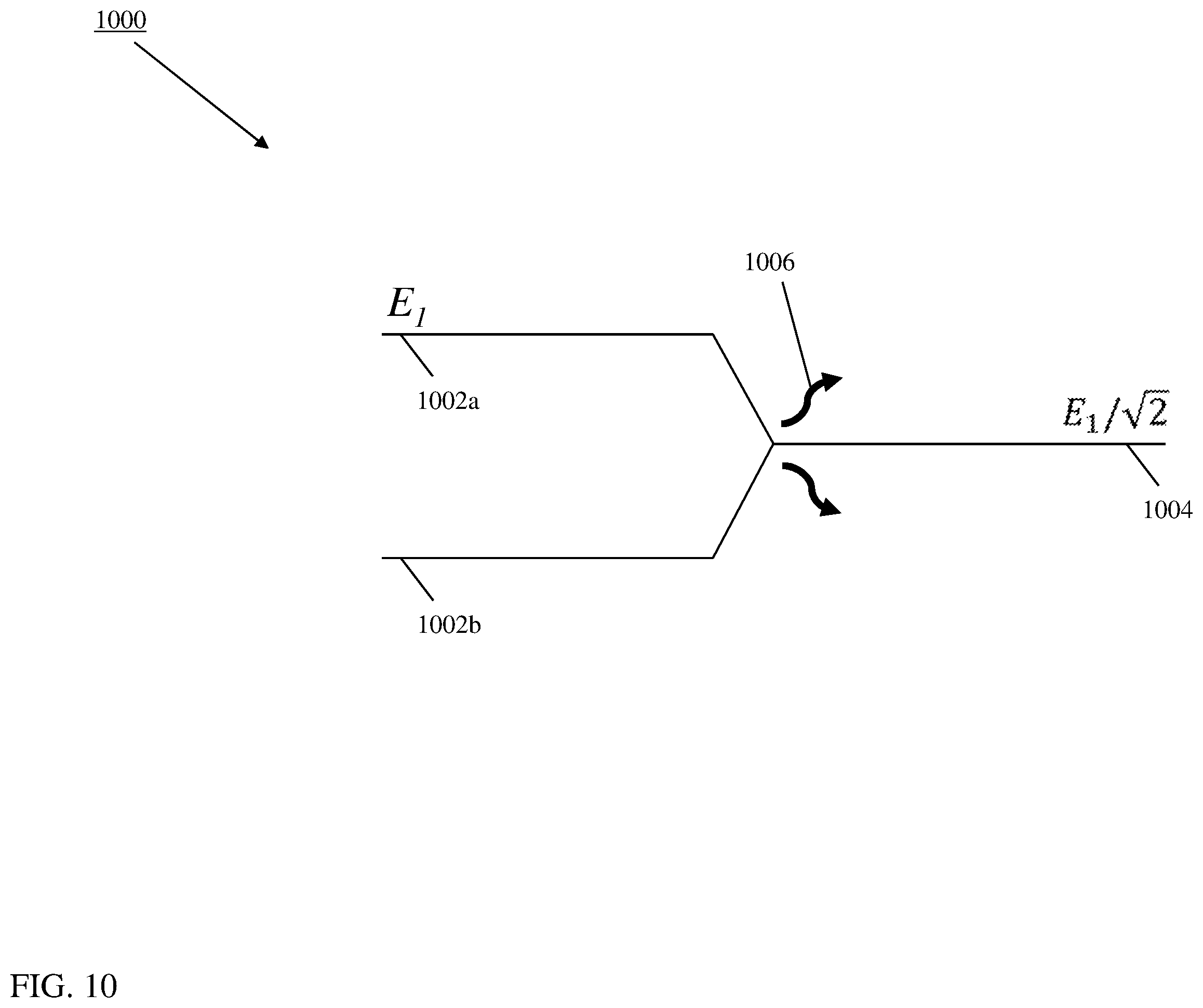 Patent US12126383 Figure 10 – IC-TROSA point-to-multipoint optical network system