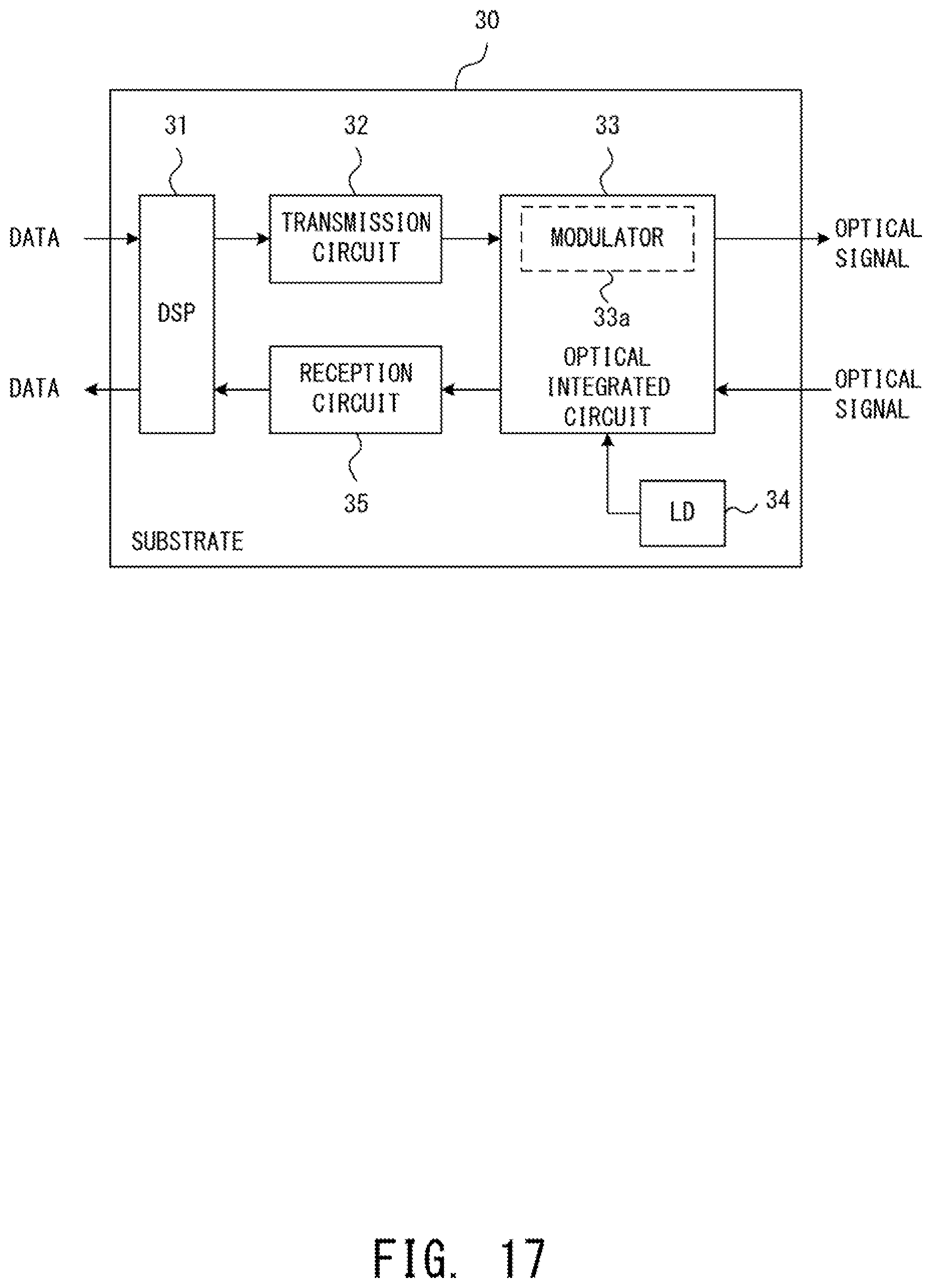 Patent US12126386 Figure 17 – Optical transmitter that transmits multi-level optical signal