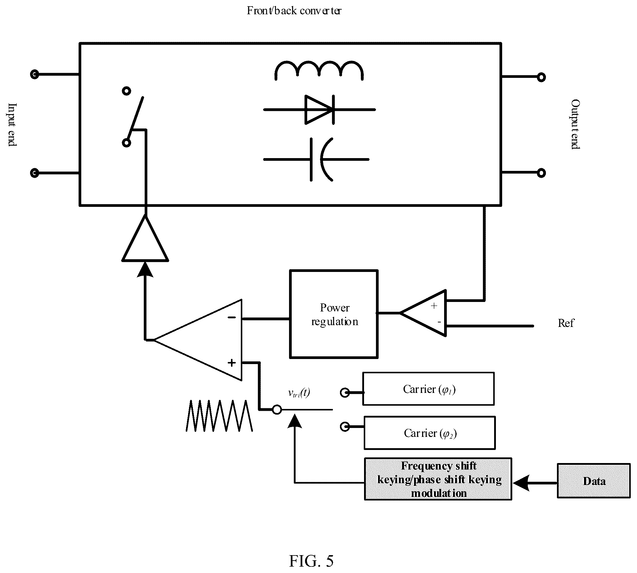 Patent US12126402 Figure 3 – Wireless power and data synchronous transfer system and data modulation method