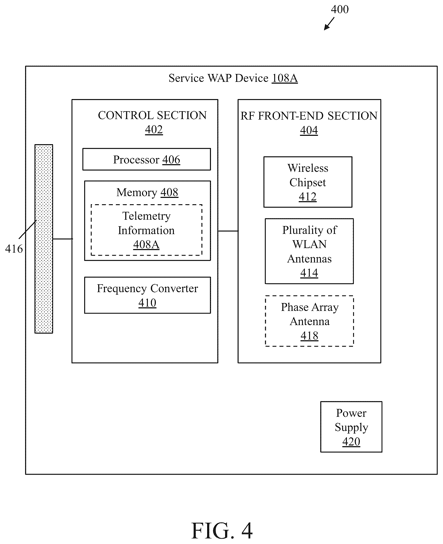 Patent US12126426 Figure 6 – System and method of central cloud server managed wireless backhaul network using hybrid repeater devices