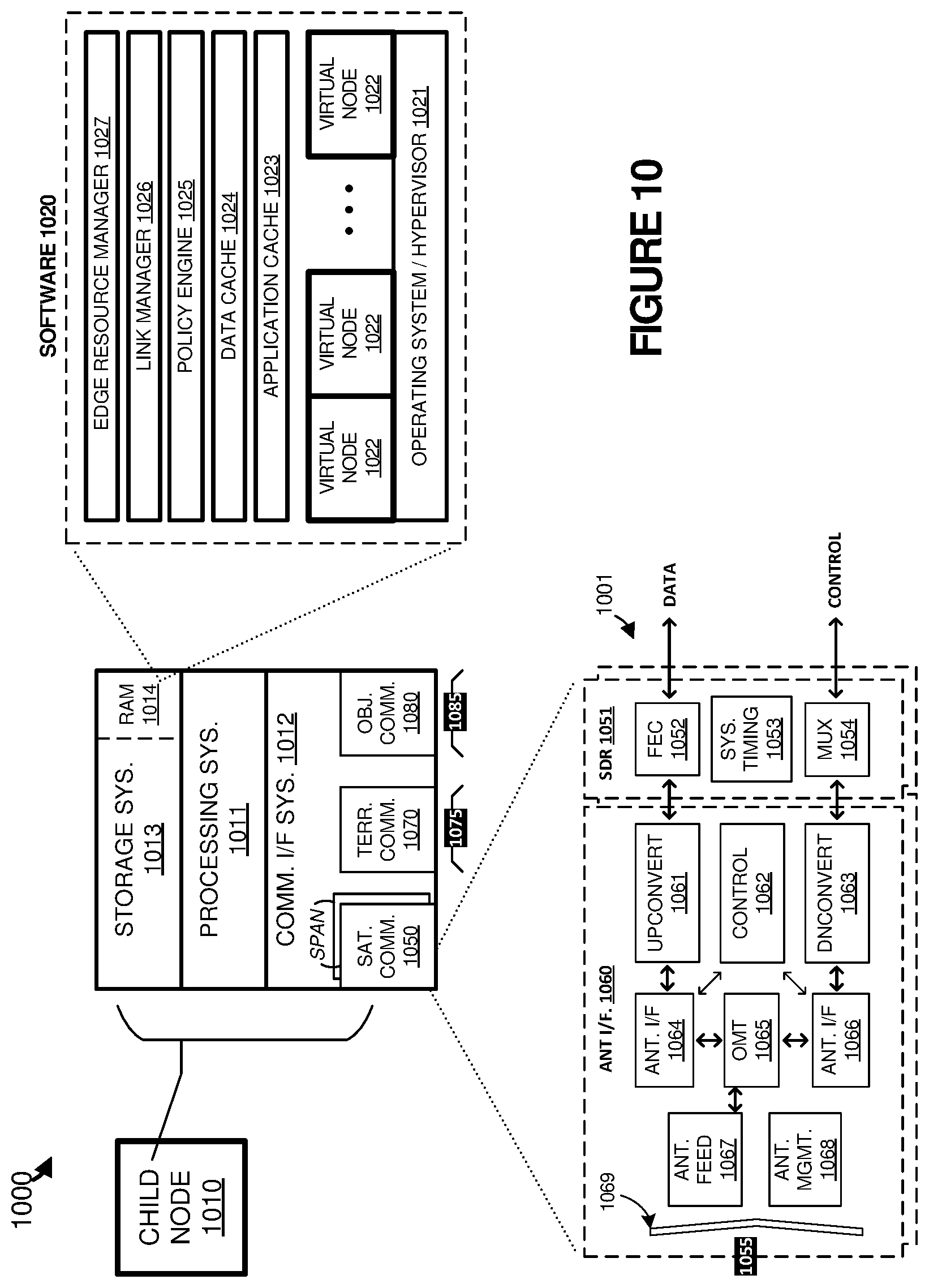 Patent US12126429 Figure 11 – Wireless communication link management for applications deployed to communication nodes