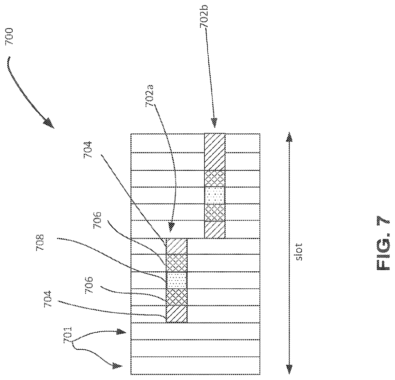 Patent US12126564 Figure 6 – Resource mapping schemes for channel state information reporting on new radio physical uplink control channel