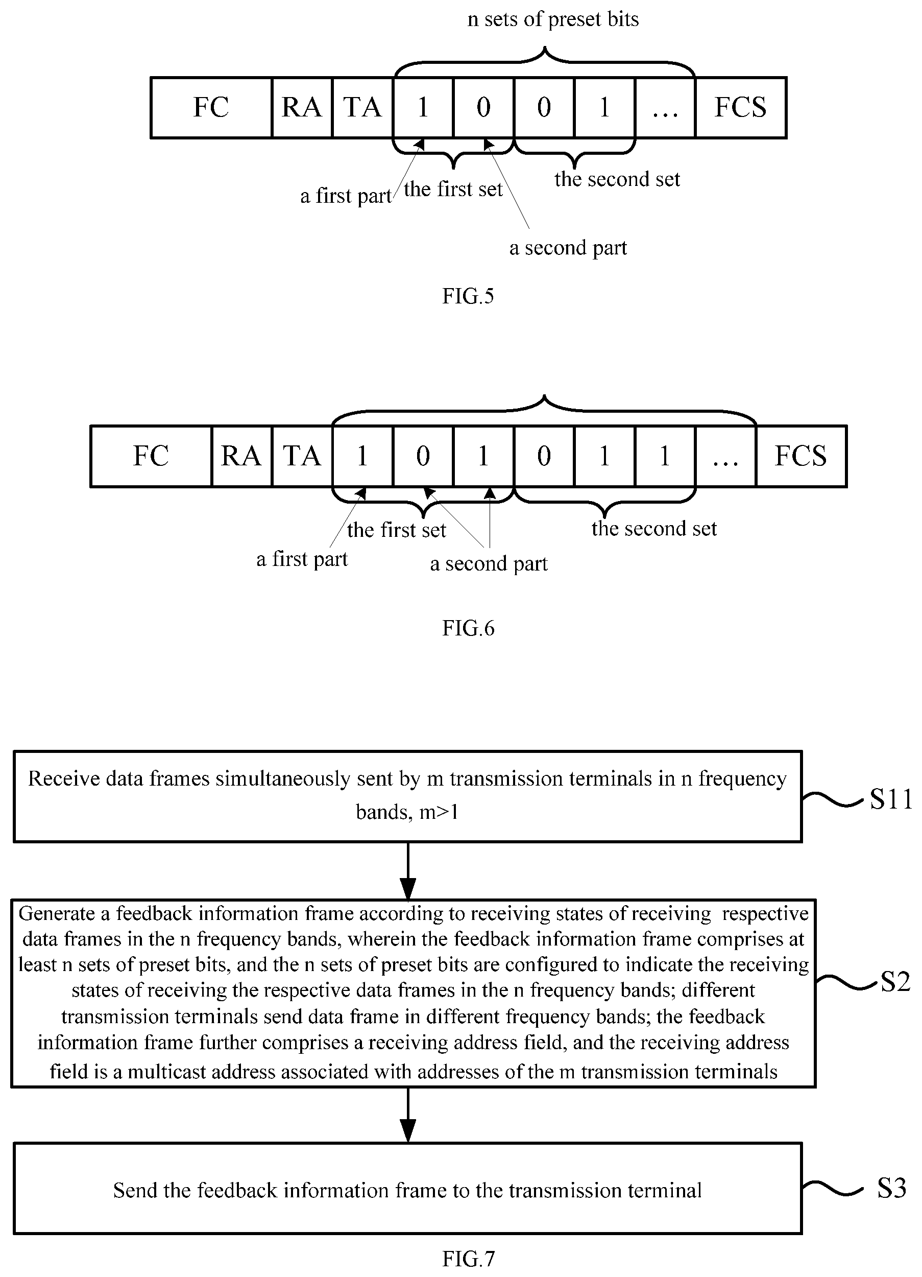 Patent US12126575 Figure 2 – Receiving state feedback method and device