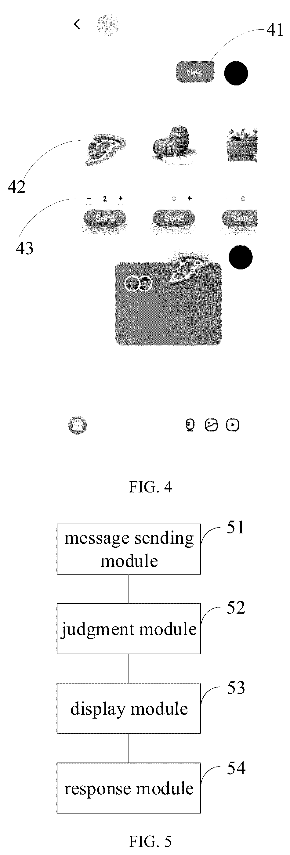 Patent US12126578 Figure 3 – Social information processing method and apparatus, and electronic device