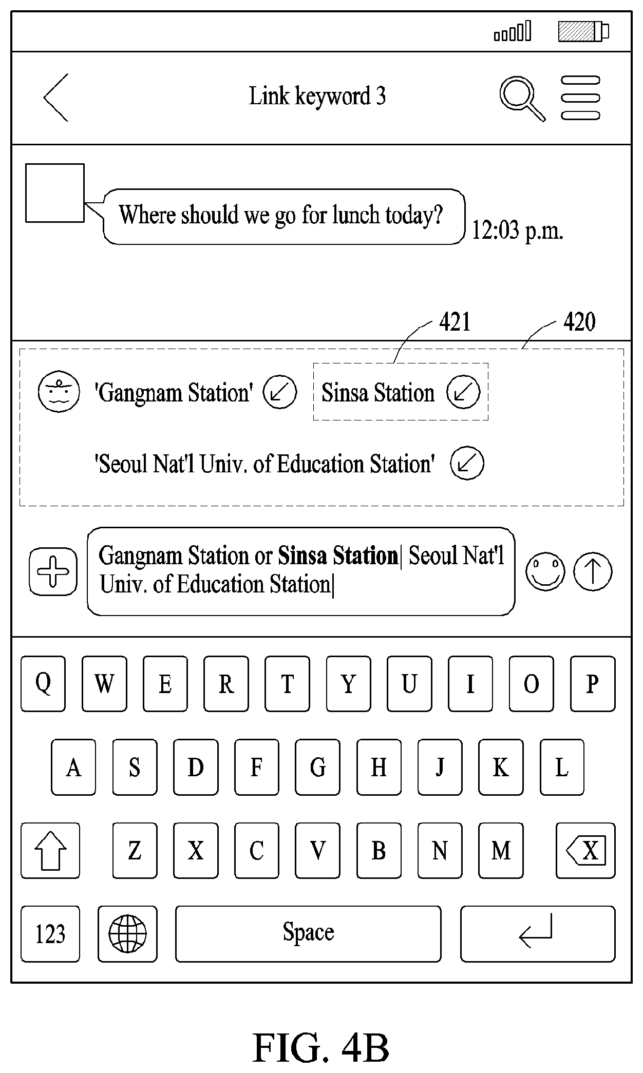 Patent US12126579 Figure 6 – Method and apparatus for messaging service
