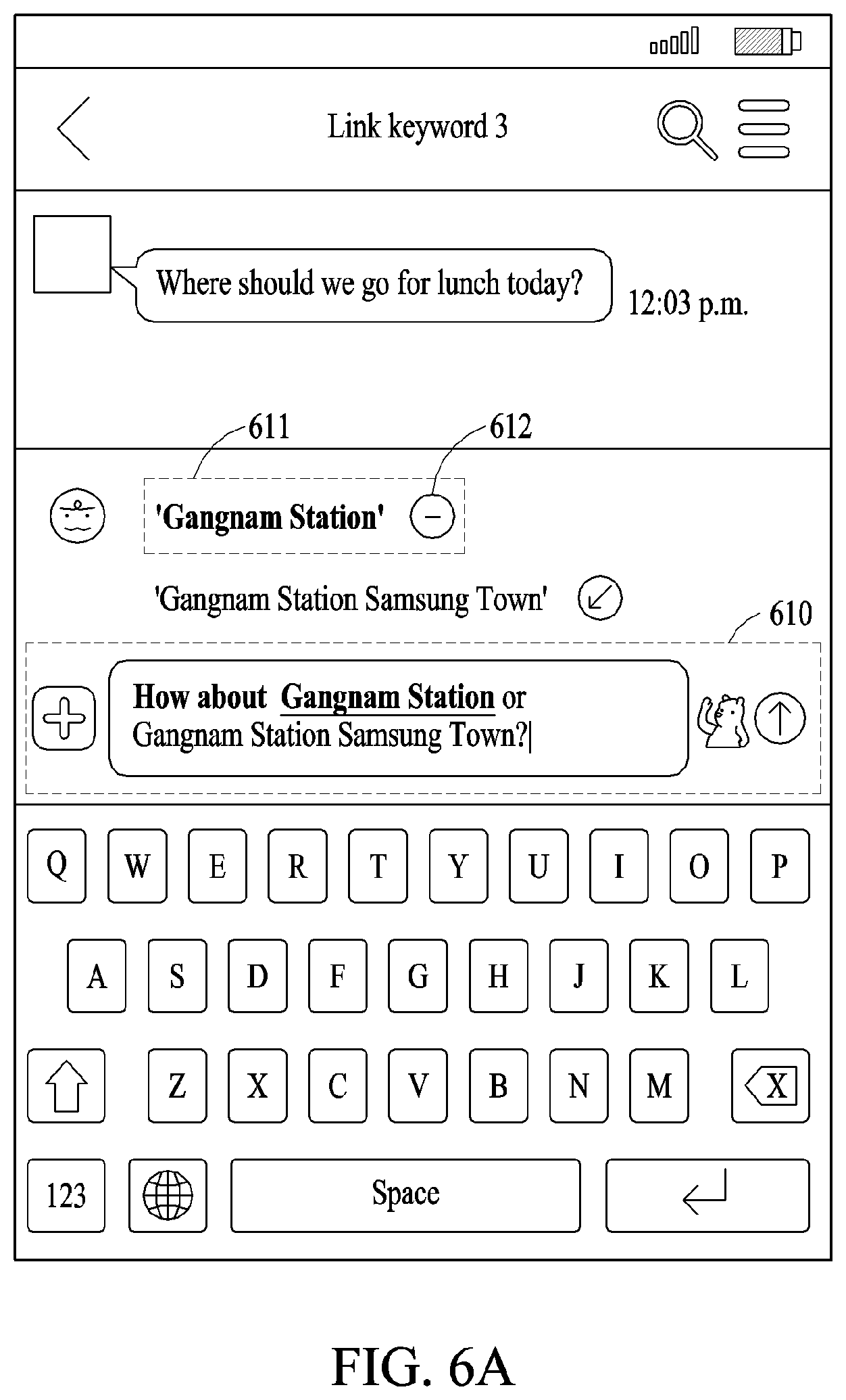Patent US12126579 Figure 11 – Method and apparatus for messaging service