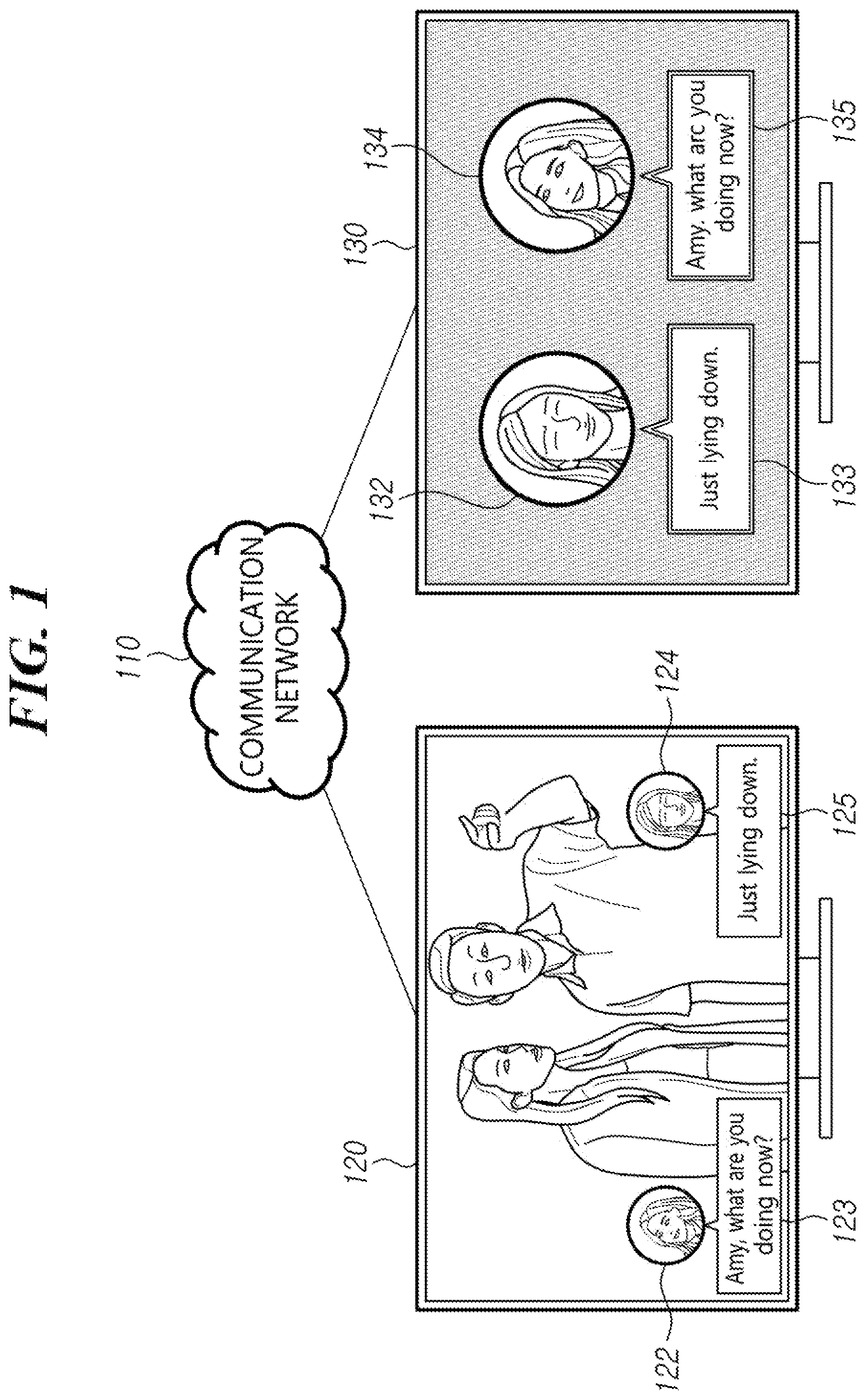 Patent US12126583 Figure 1 – Display device and method for supporting communication between display devices