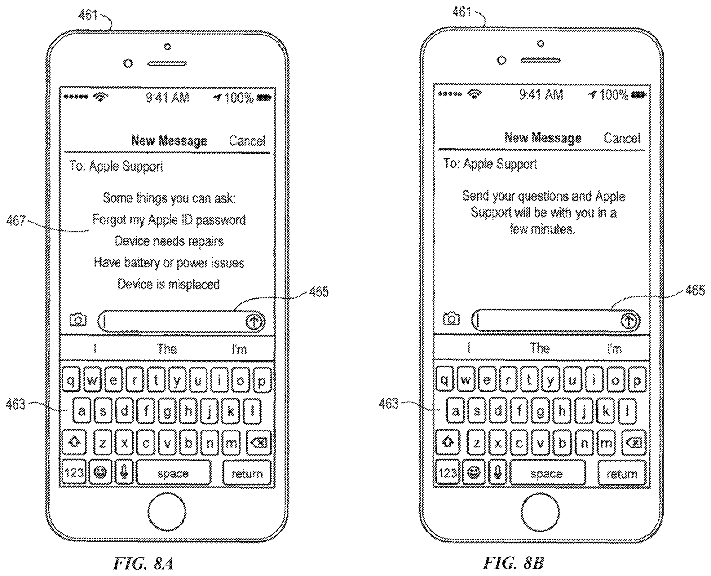 Patent US12126589 Figure 13 – Initiating a business messaging session