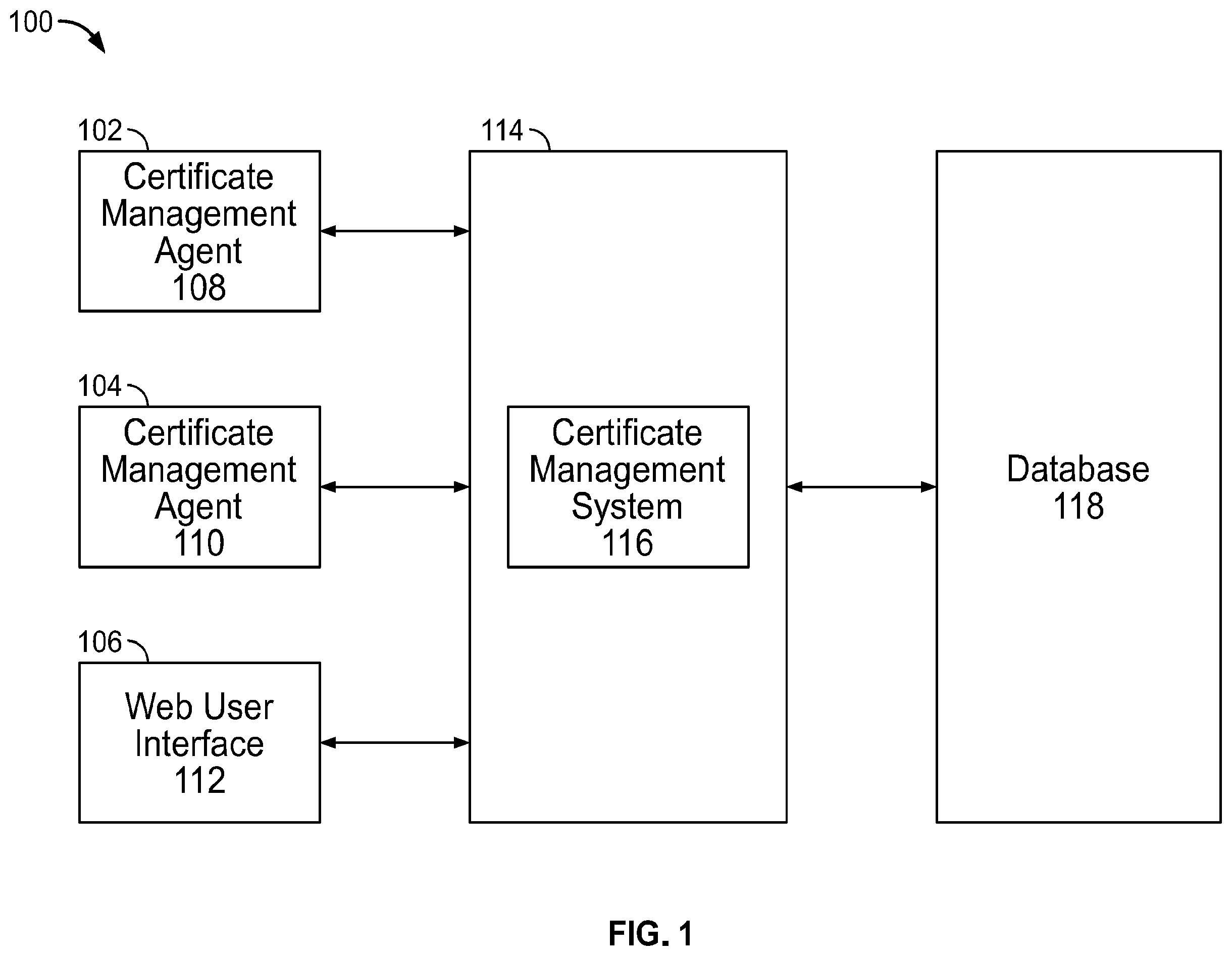 Patent US12126610 Figure 1 – Central cryptographic management for computer systems