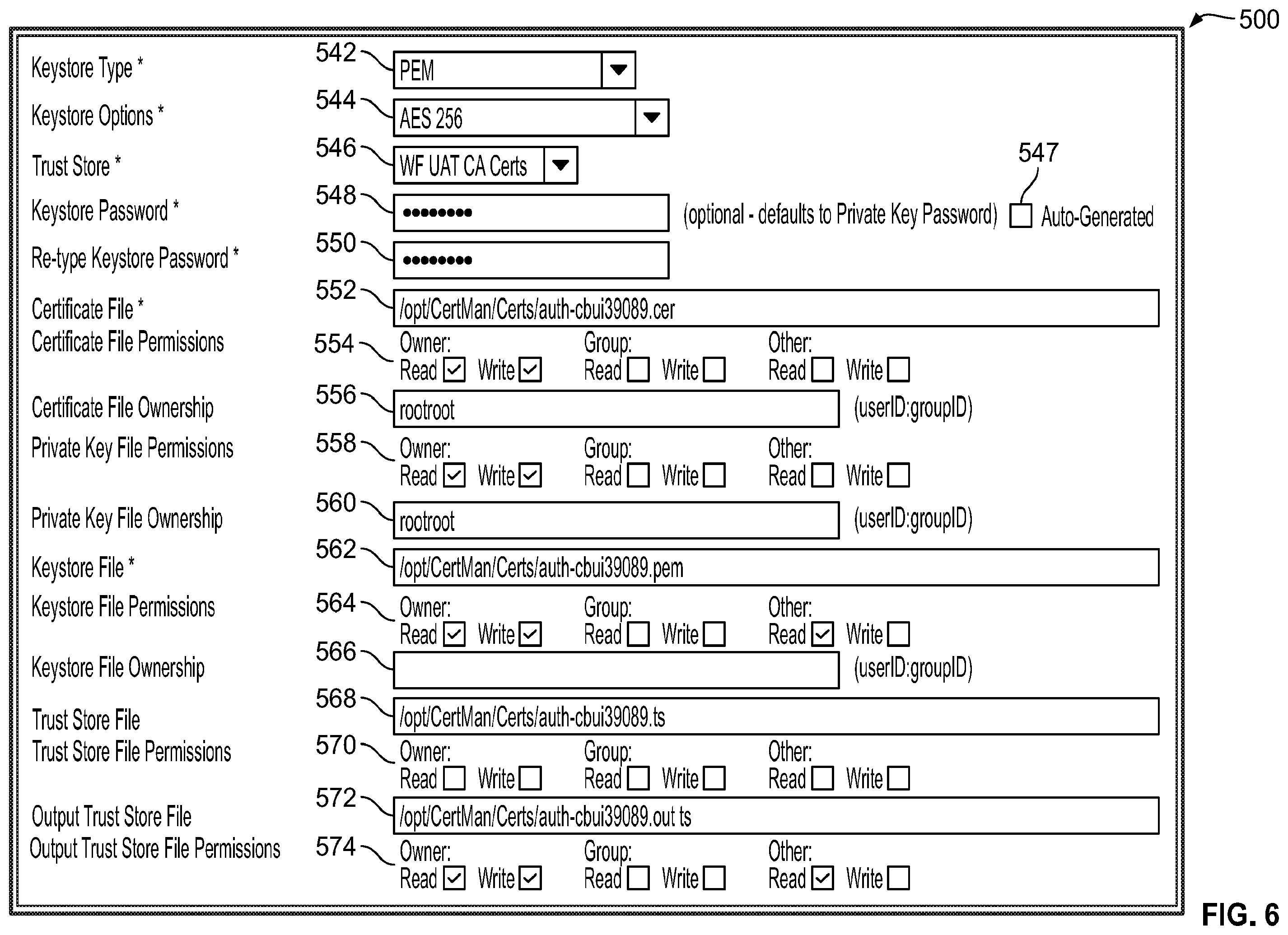 Patent US12126610 Figure 6 – Central cryptographic management for computer systems