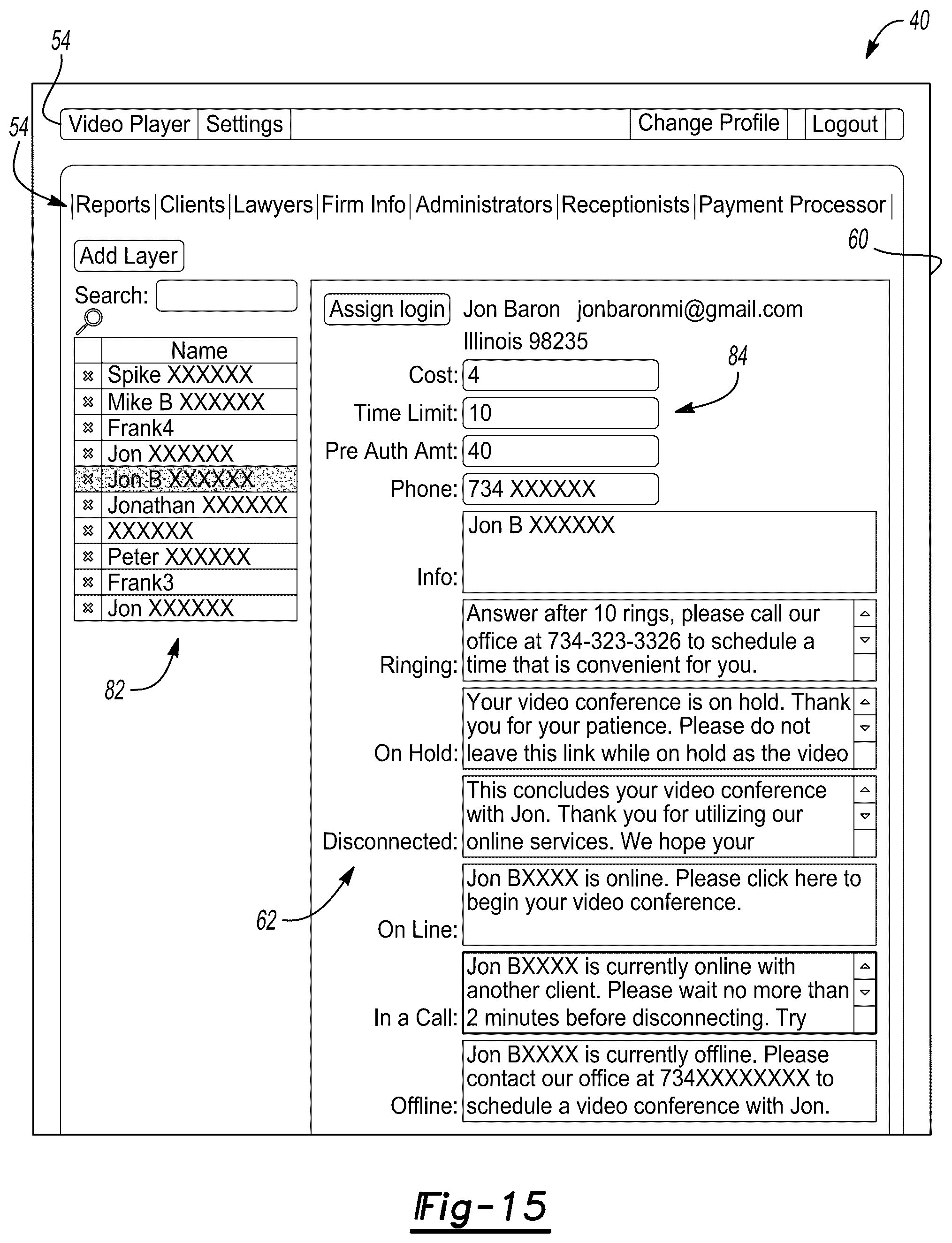 Patent US12126651 Figure 10 – System and method for attorney-client privileged communication
