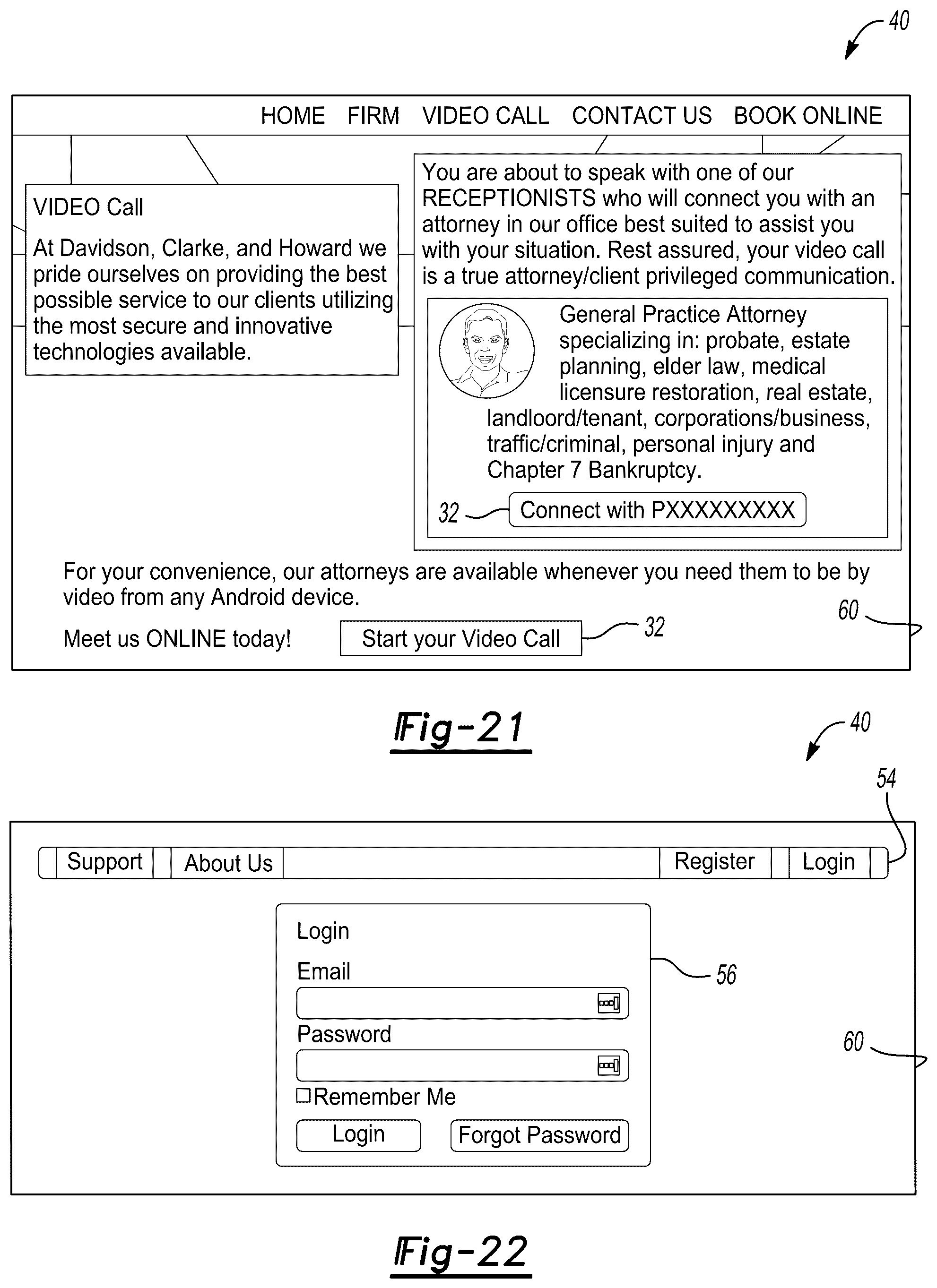 Patent US12126651 Figure 14 – System and method for attorney-client privileged communication