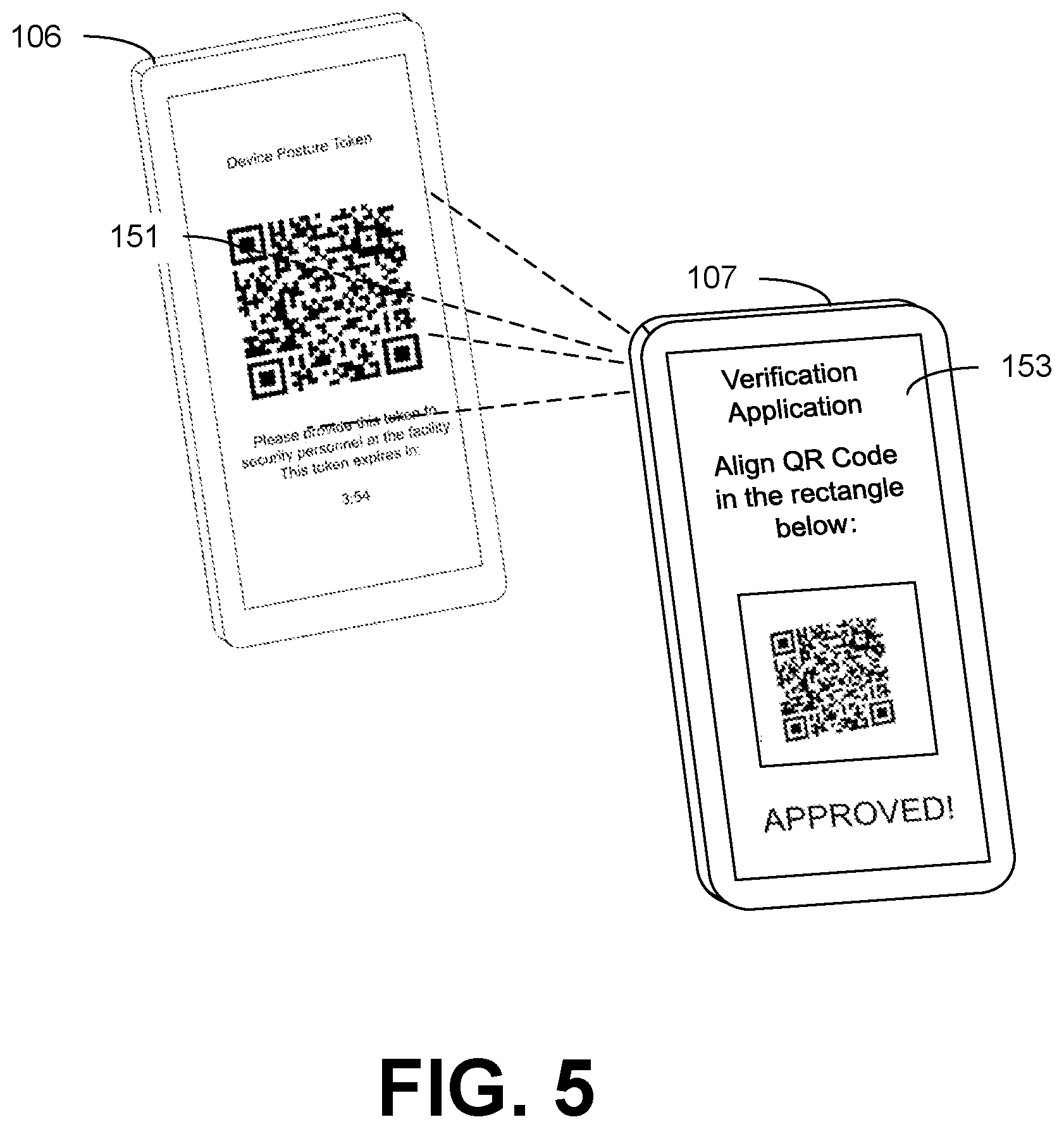 Patent US12126654 Figure 4 – Determining a device posture using a device posture token
