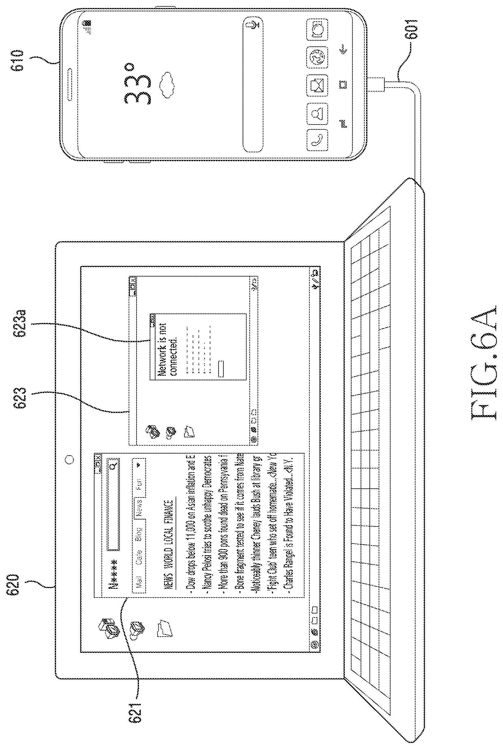 Patent US12126685 Figure 6 – Network connection method and electronic device supporting same