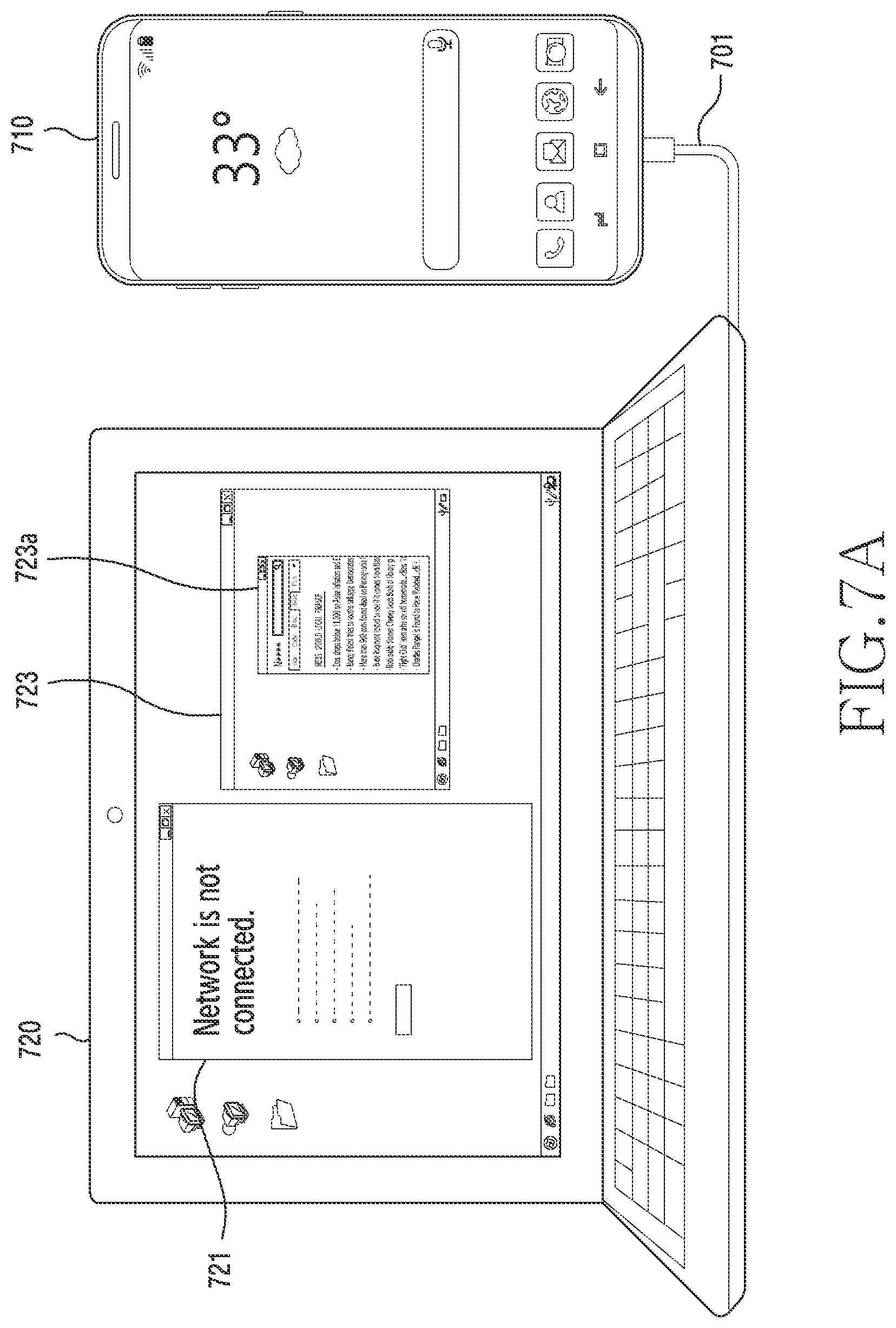 Patent US12126685 Figure 8 – Network connection method and electronic device supporting same