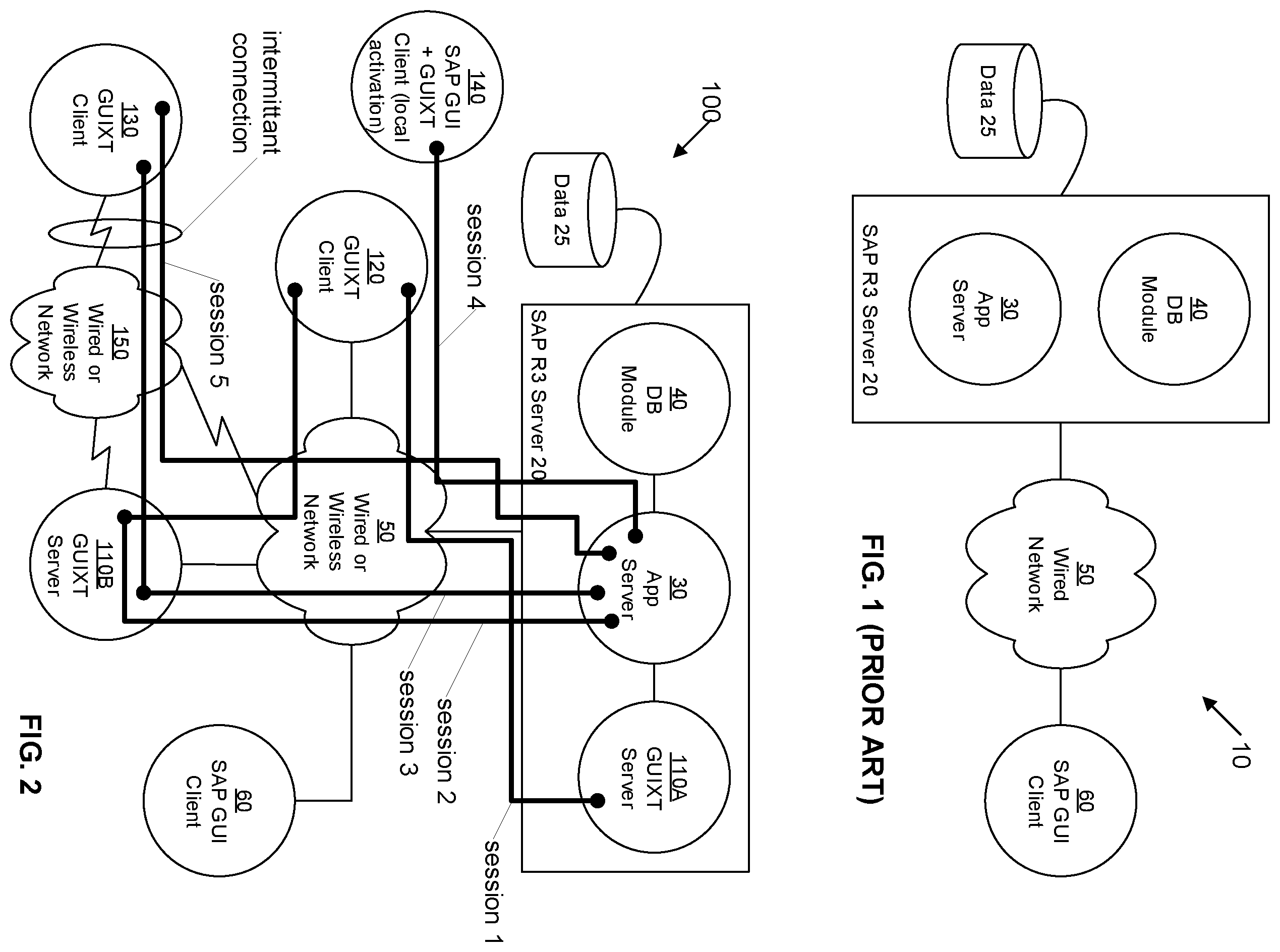 Patent US12126689 Figure 1 – System and method for improved SAP communications