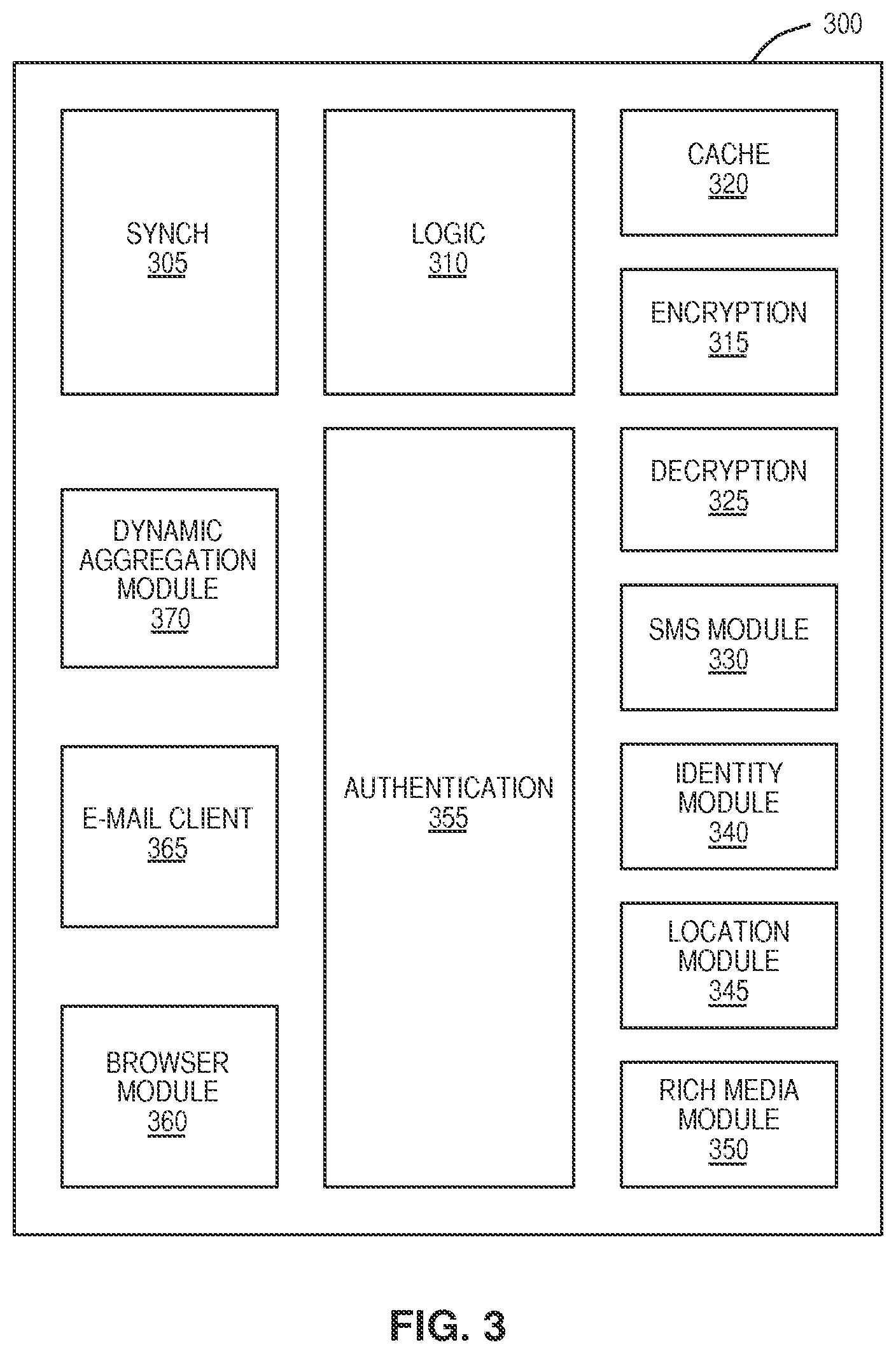 Patent US12126696 Figure 3 – Targeted notification of content availability to a mobile device