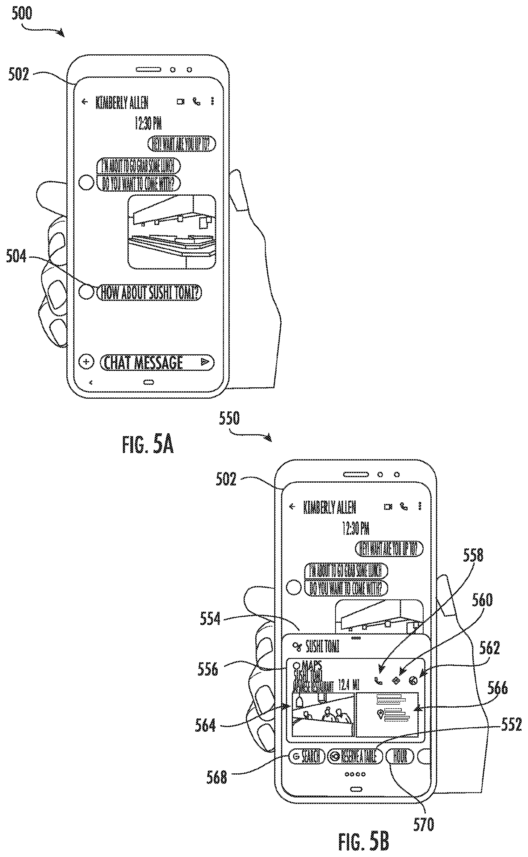 Patent US12126700 Figure 7 – System and method for selecting and providing available actions from one or more computer applications to a user