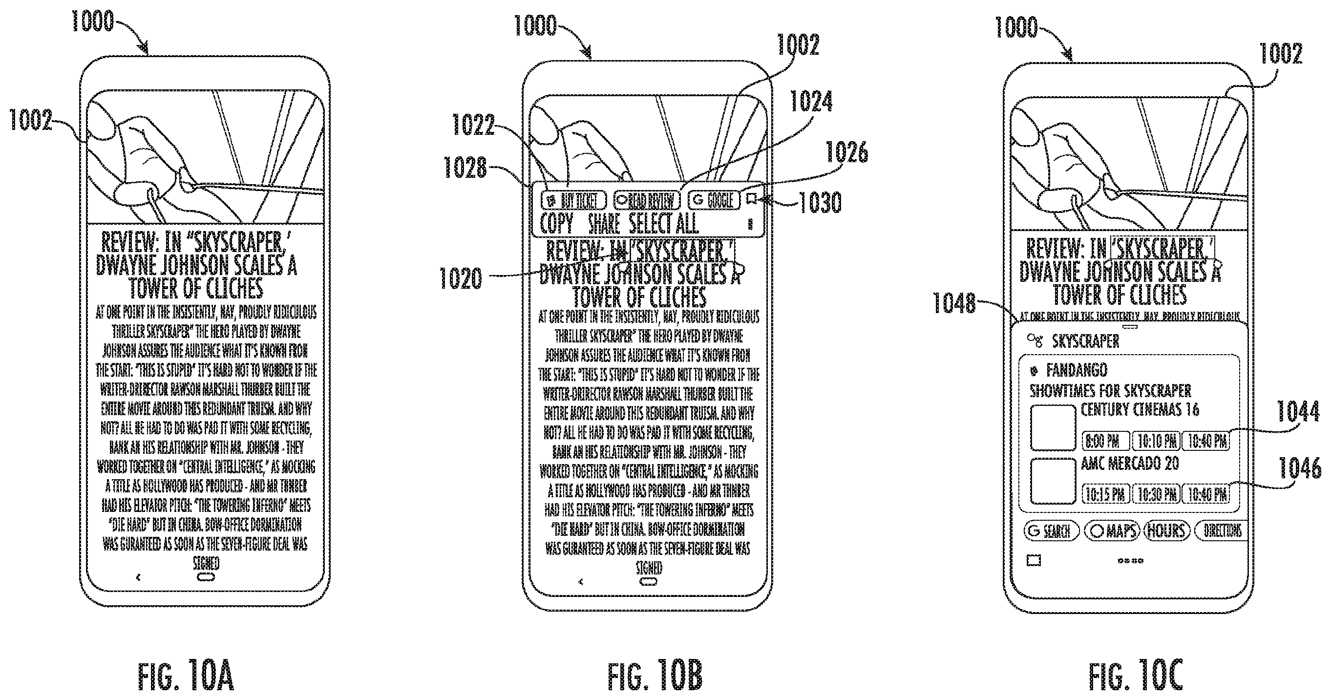 Patent US12126700 Figure 12 – System and method for selecting and providing available actions from one or more computer applications to a user