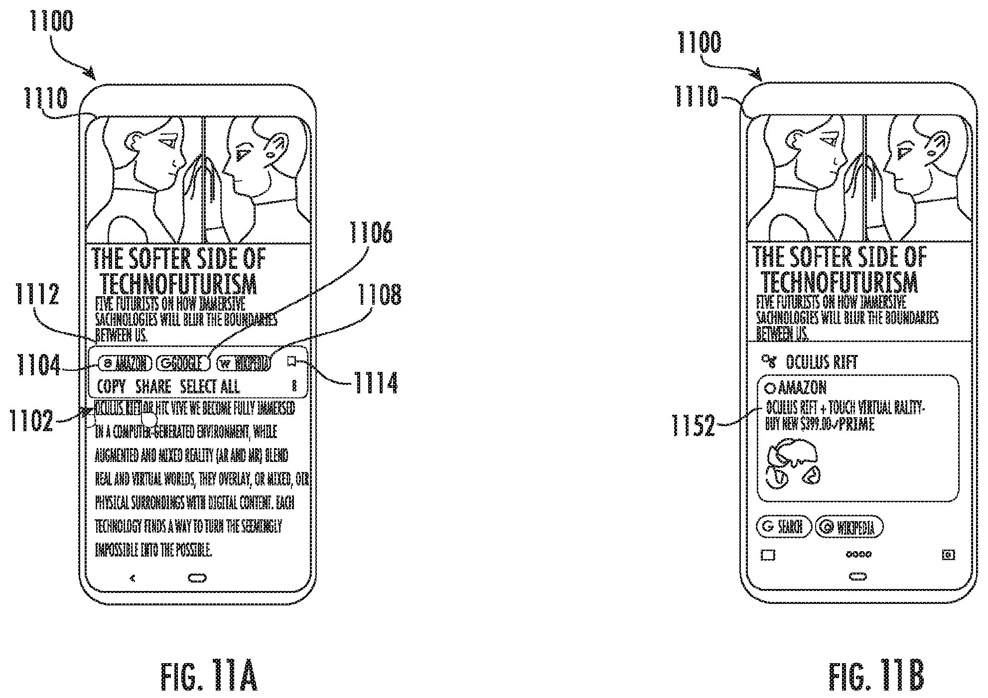 Patent US12126700 Figure 13 – System and method for selecting and providing available actions from one or more computer applications to a user
