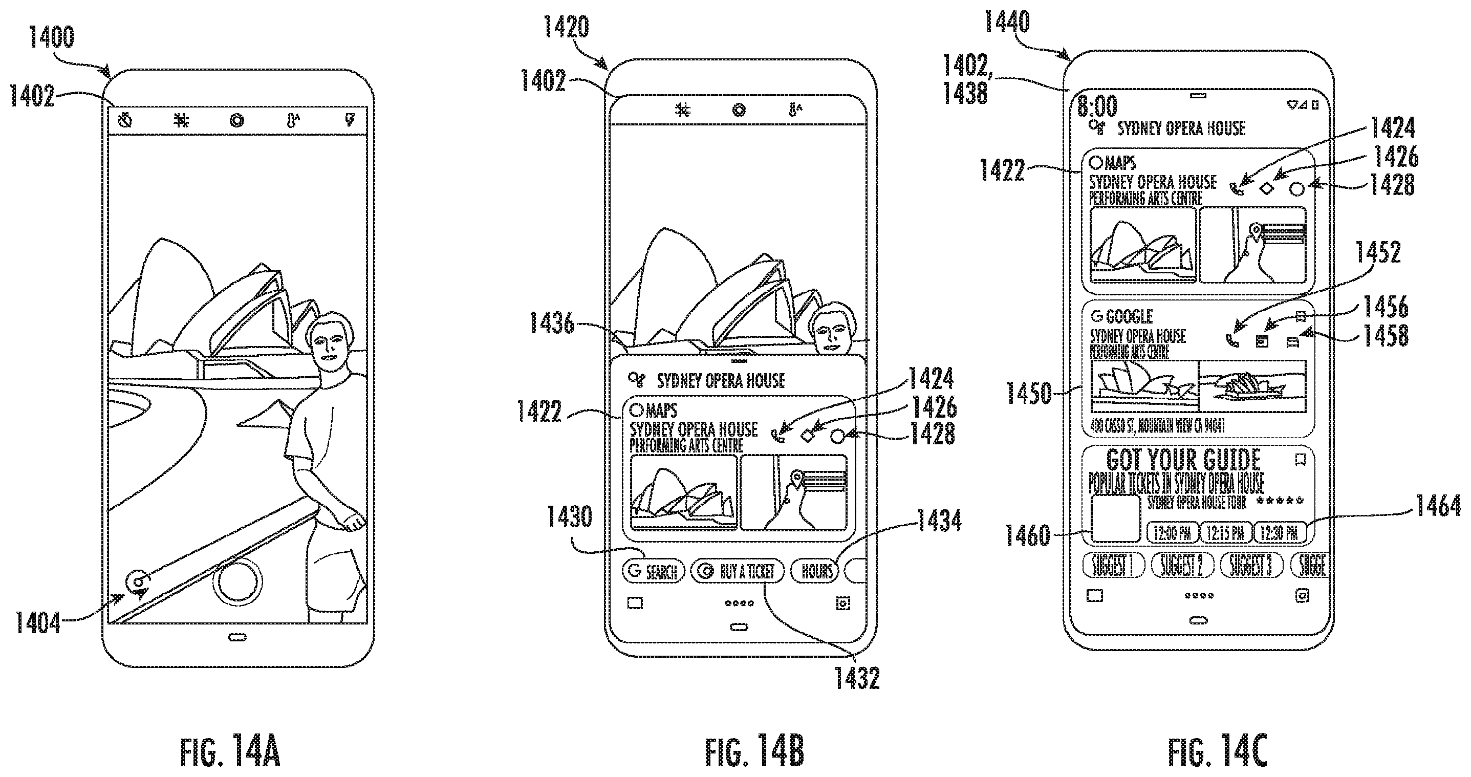 Patent US12126700 Figure 16 – System and method for selecting and providing available actions from one or more computer applications to a user
