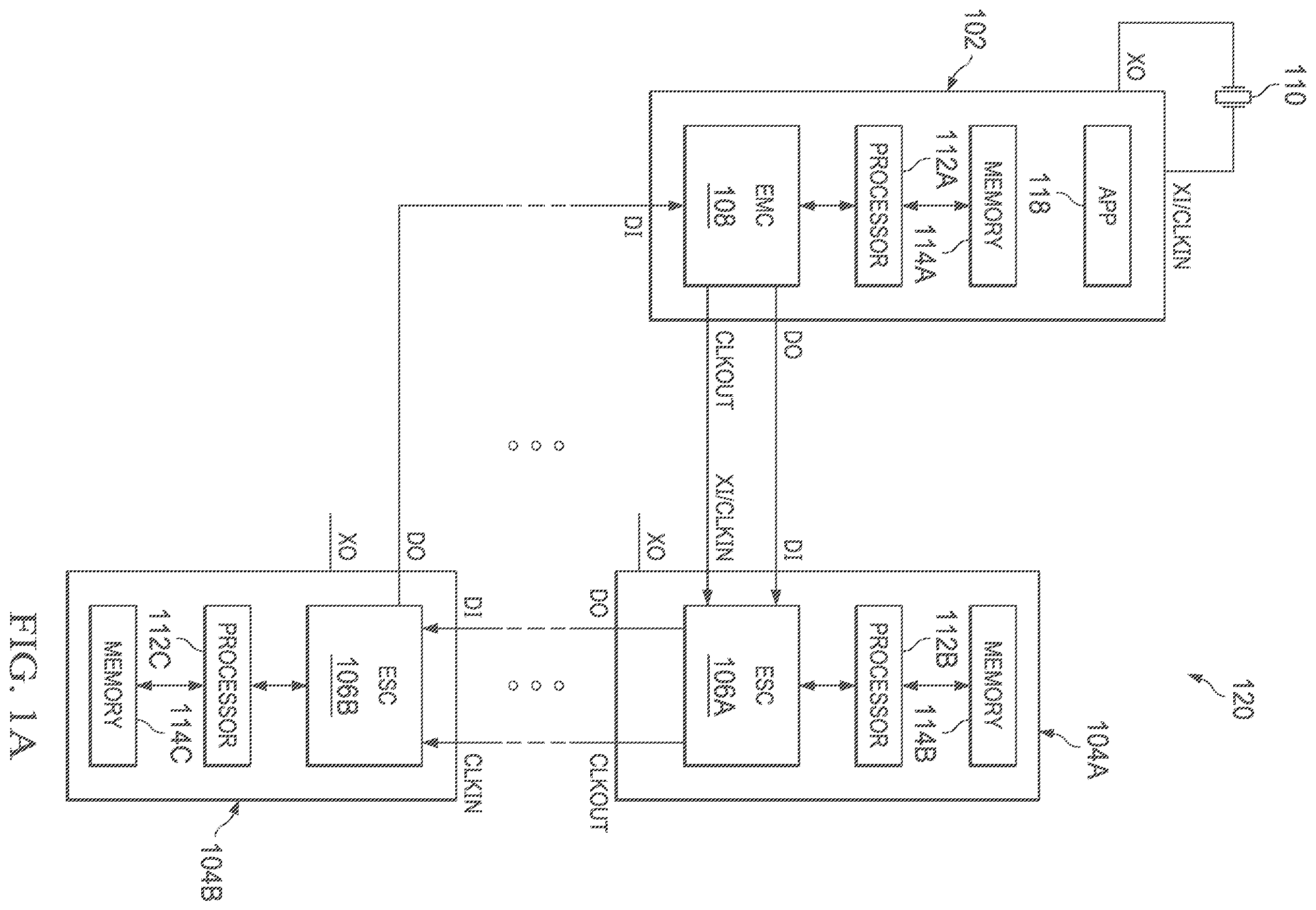 Patent US12126703 Figure 1 – EtherCAT device with clock generation mode and clock propagation mode