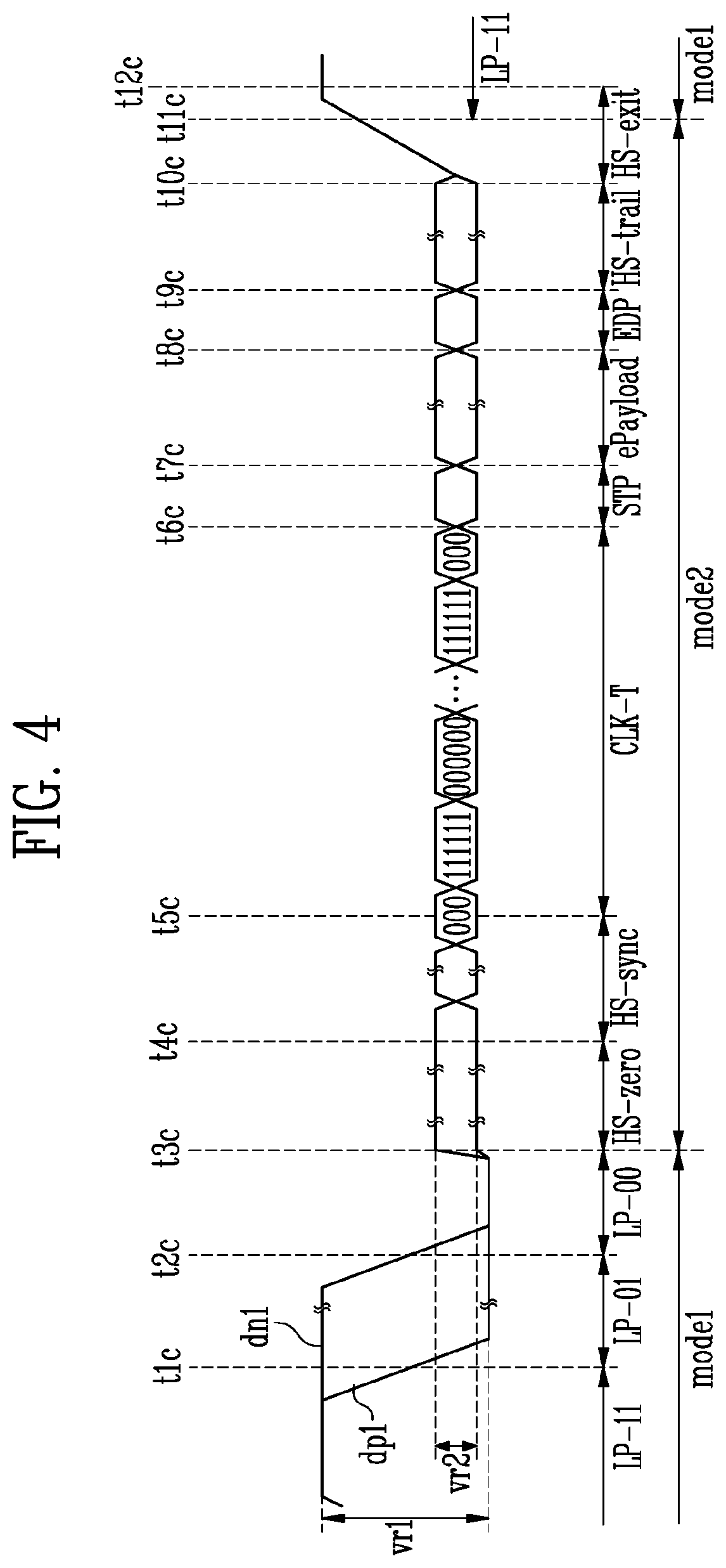 Patent US12126704 Figure 4 – Transceiver and method of driving the same
