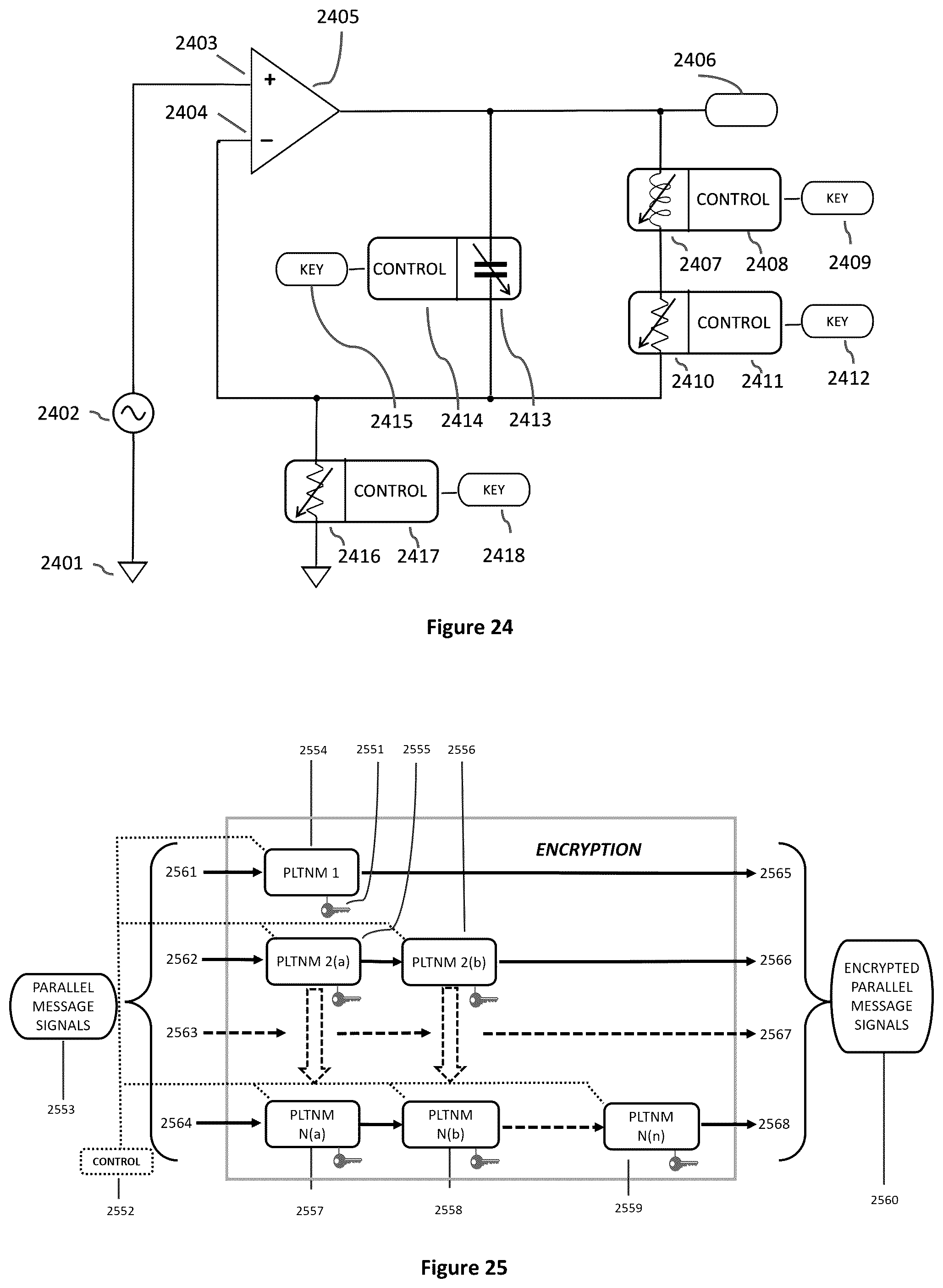 Patent US12126720 Figure 14 – Signal protection and retrieval by non-linear analog modulation