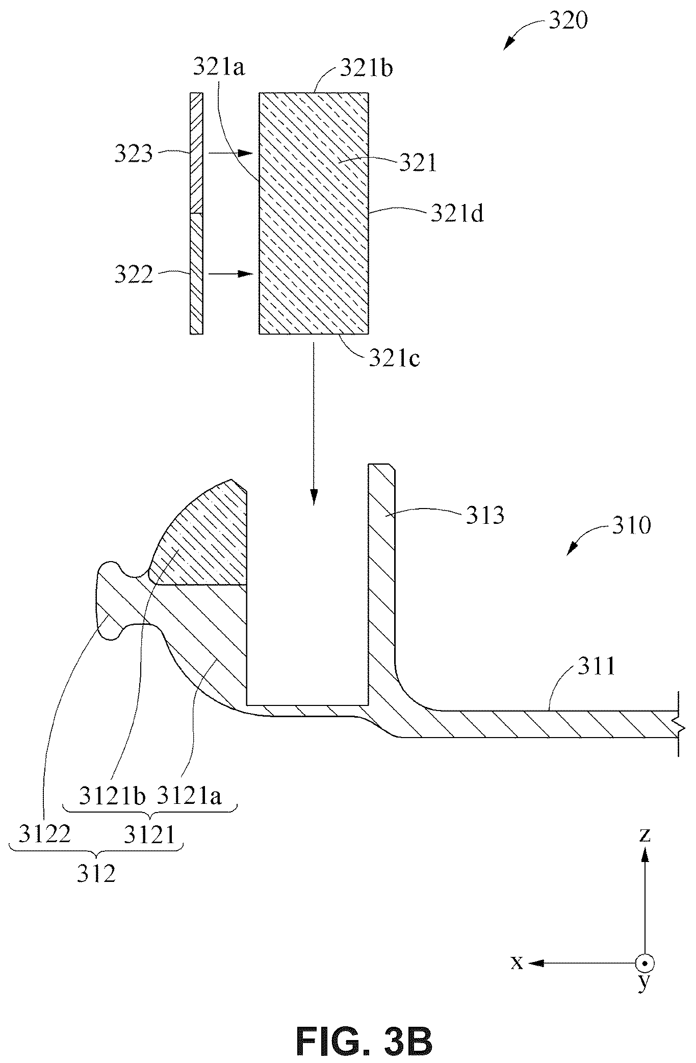 Patent US12126749 Figure 3 – Electronic device with keyless sensor