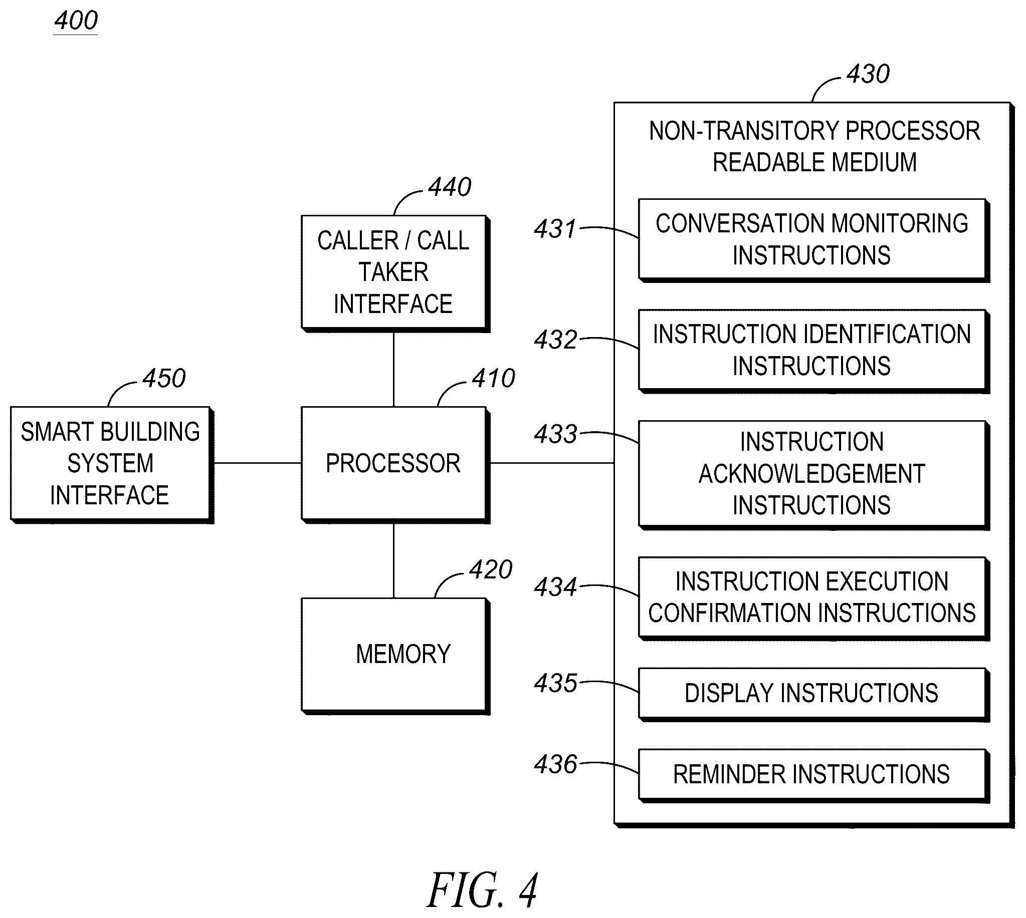 Patent US12126762 Figure 5 – System and method for tracking and display of compliance with instructions provided by emergency call taker
