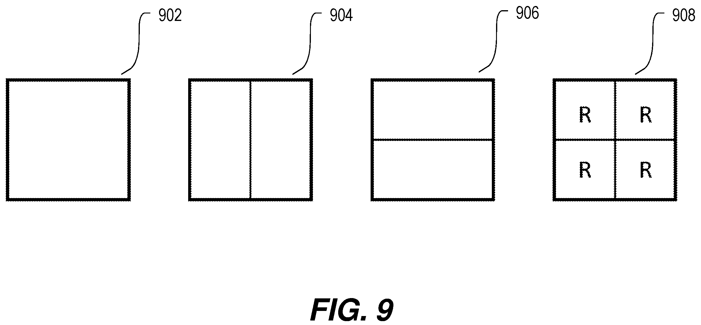 Patent US12126794 Figure 10 – Adaptive transforms for compound inter-intra prediction modes