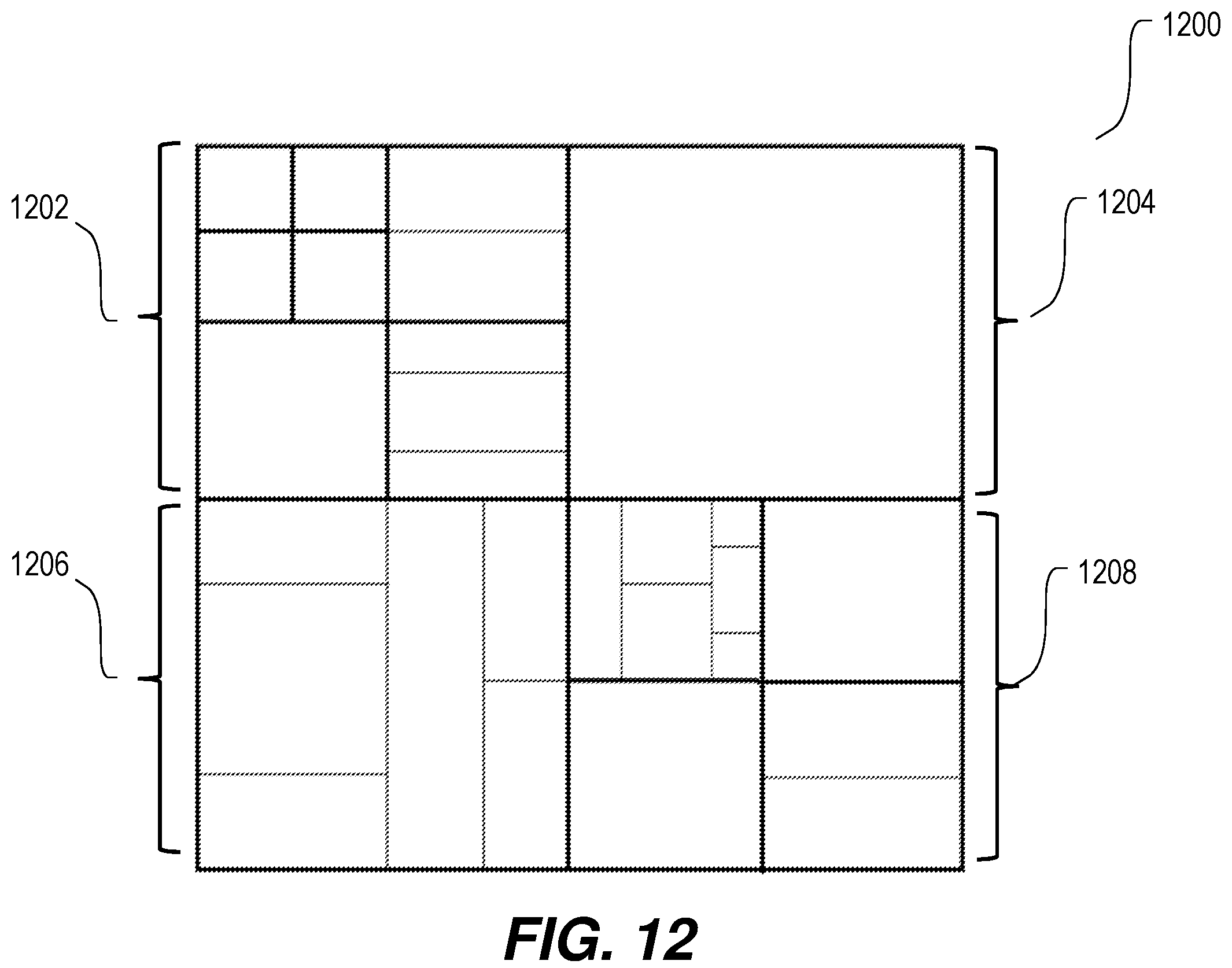Patent US12126794 Figure 13 – Adaptive transforms for compound inter-intra prediction modes
