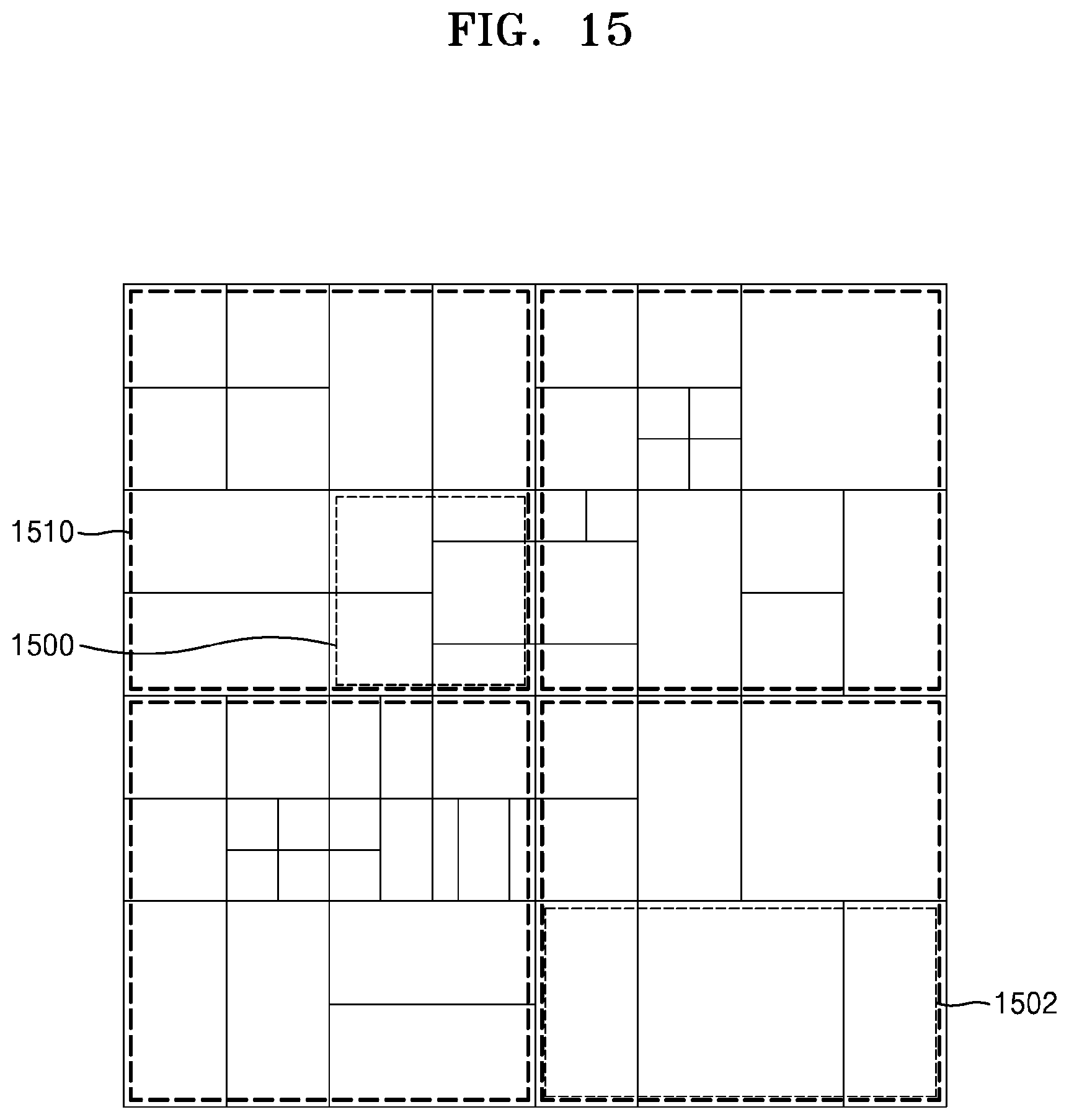Patent US12126801 Figure 15 – Method for encoding/decoding image and device therefor