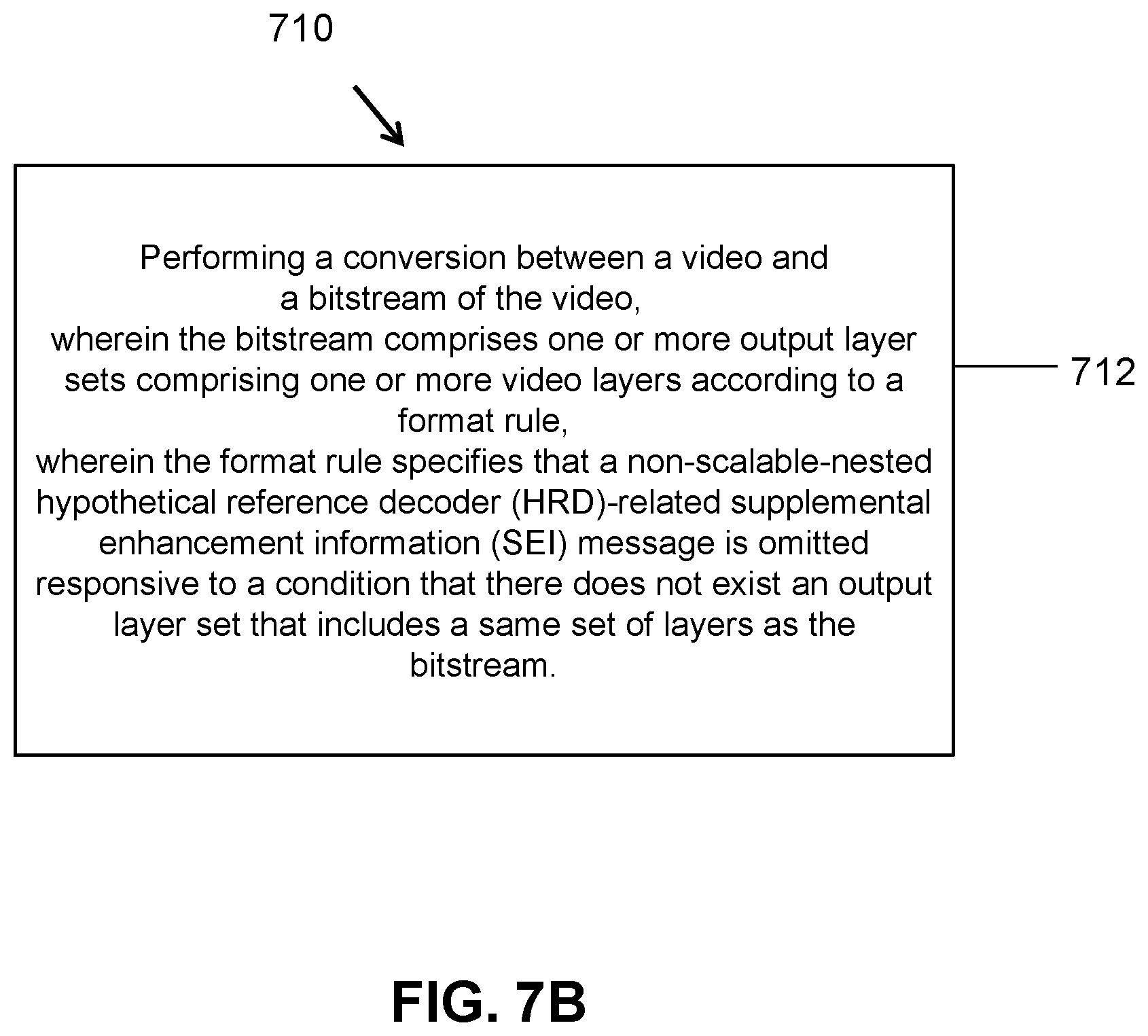Patent US12126820 Figure 8 – Signaling non-scalable-nested hypothetical reference video decoder information