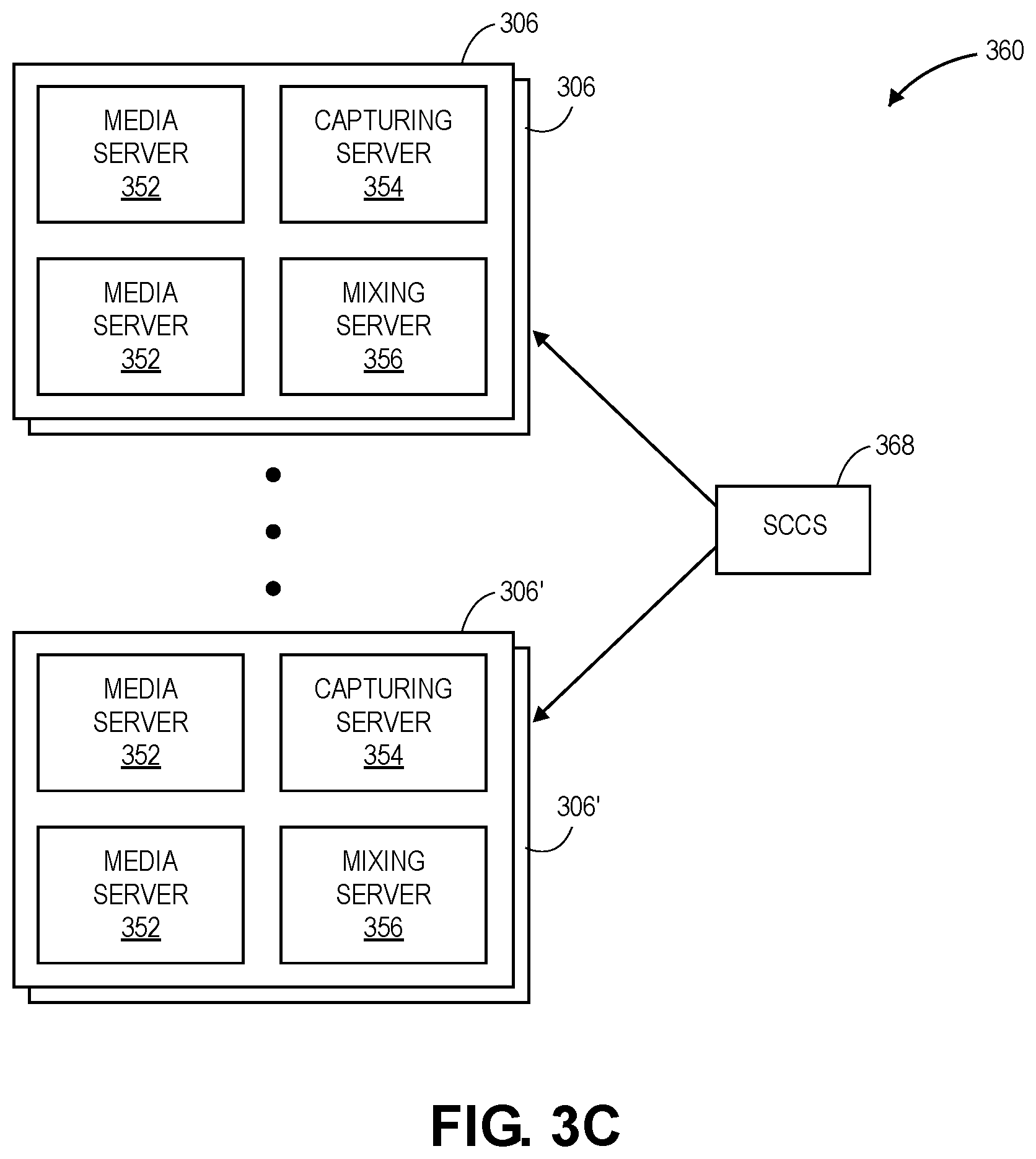 Patent US12126843 Figure 5 – Centralized streaming video composition
