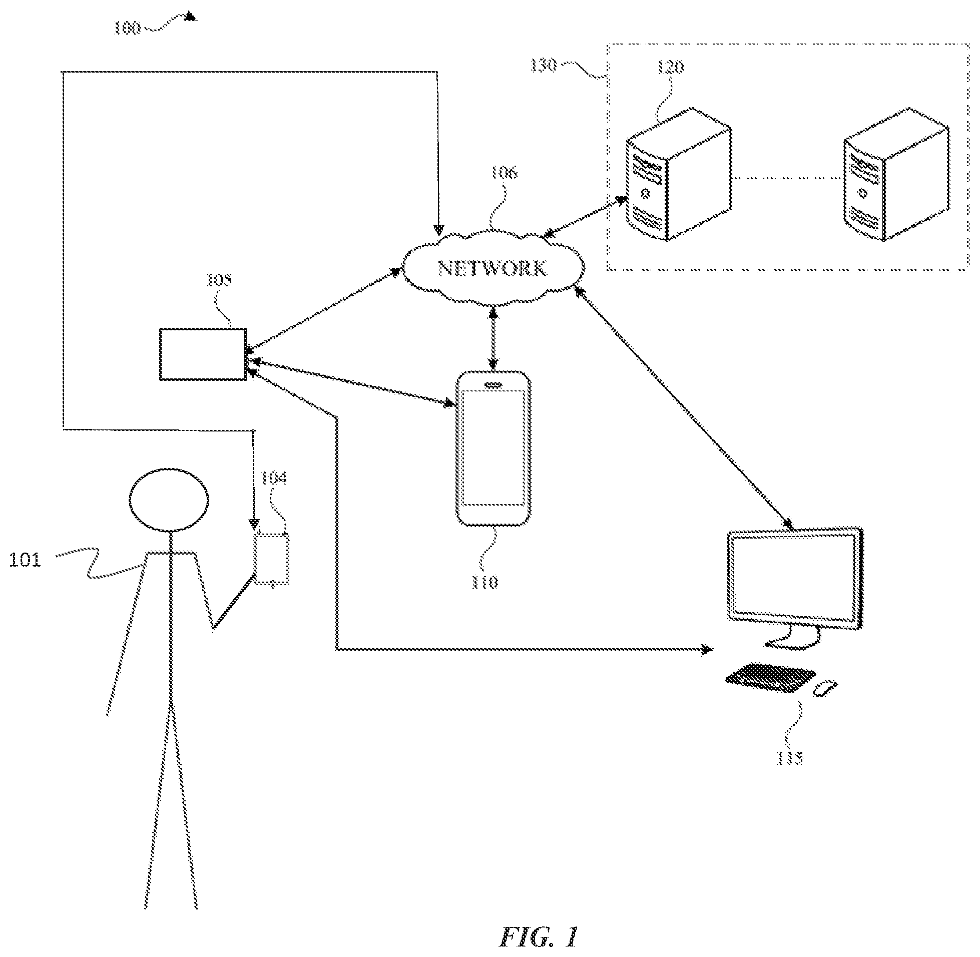 Patent US12126847 Figure 1 – Rendering for electronic devices