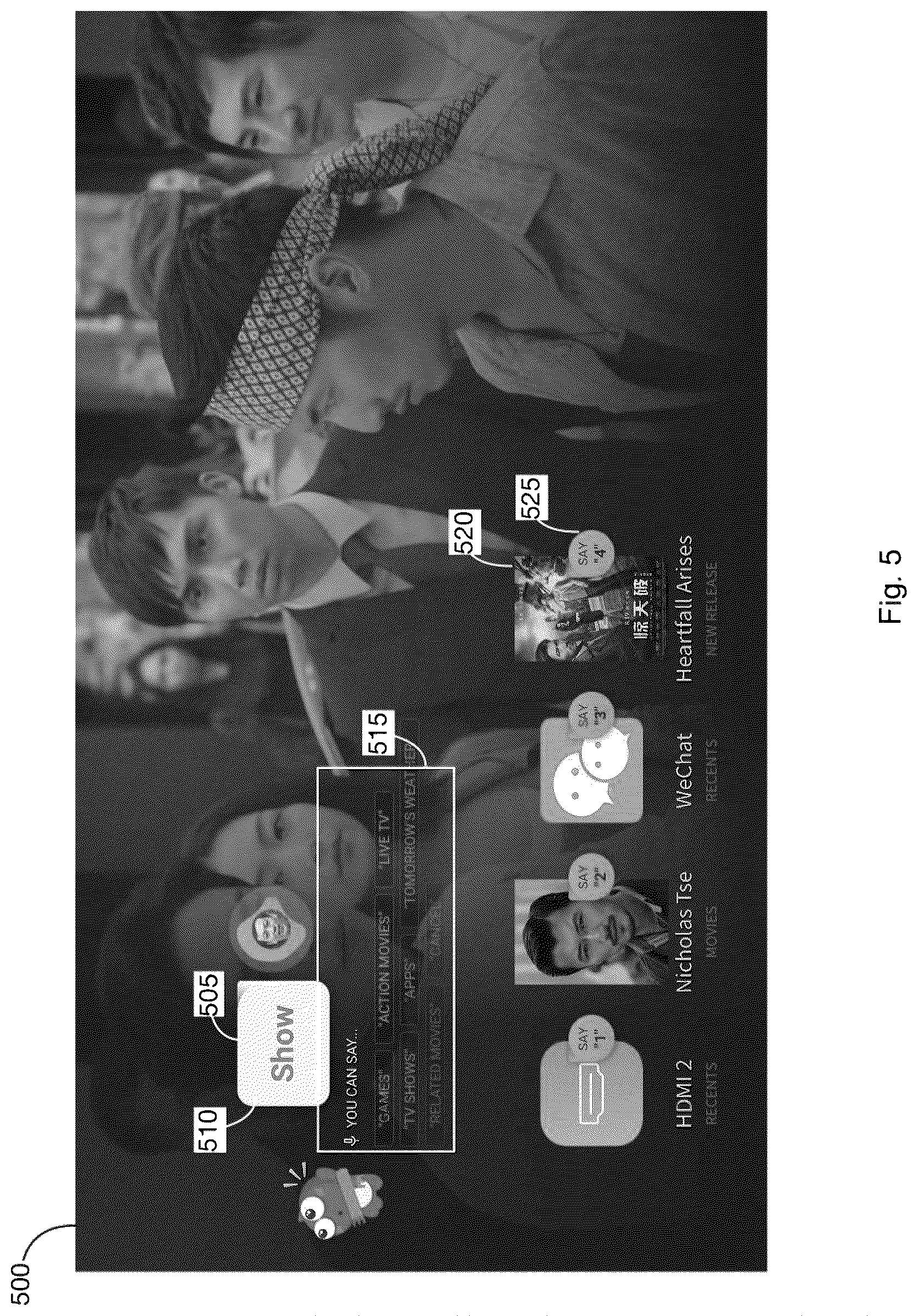 Patent US12126866 Figure 7 – Display apparatus with intelligent user interface