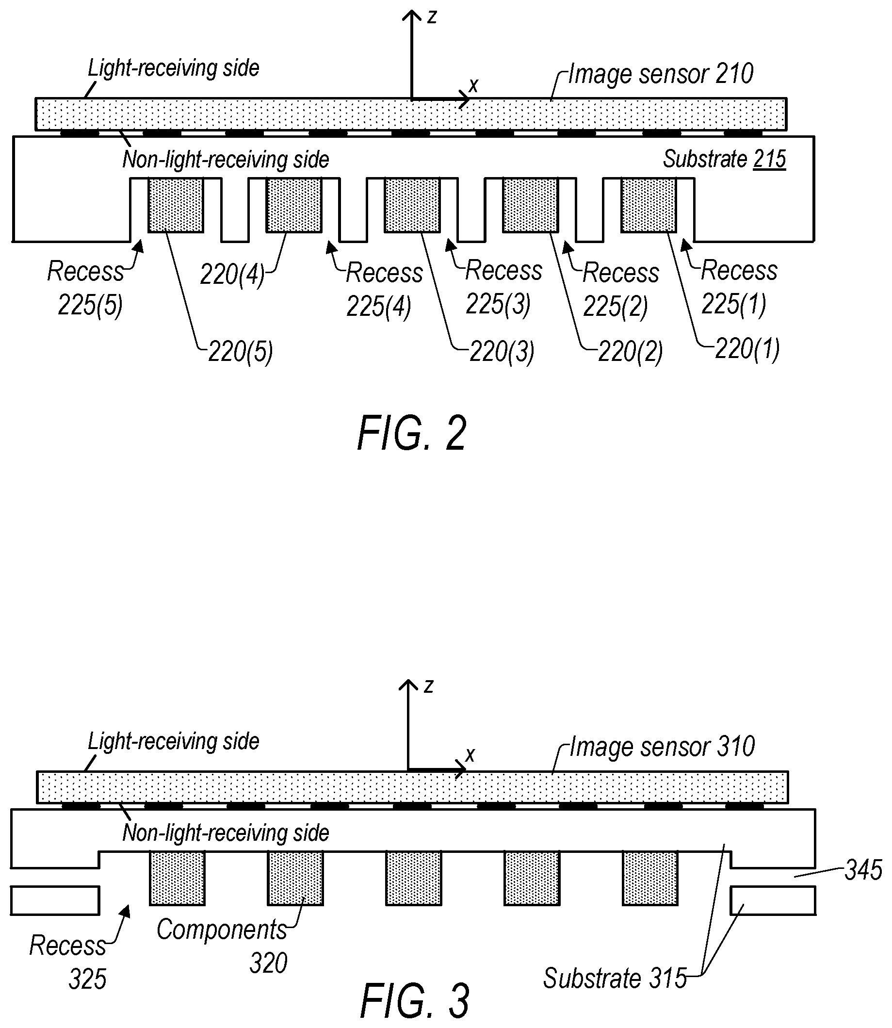 Patent US12126884 Figure 4 – Substrate to place components for camera size reduction