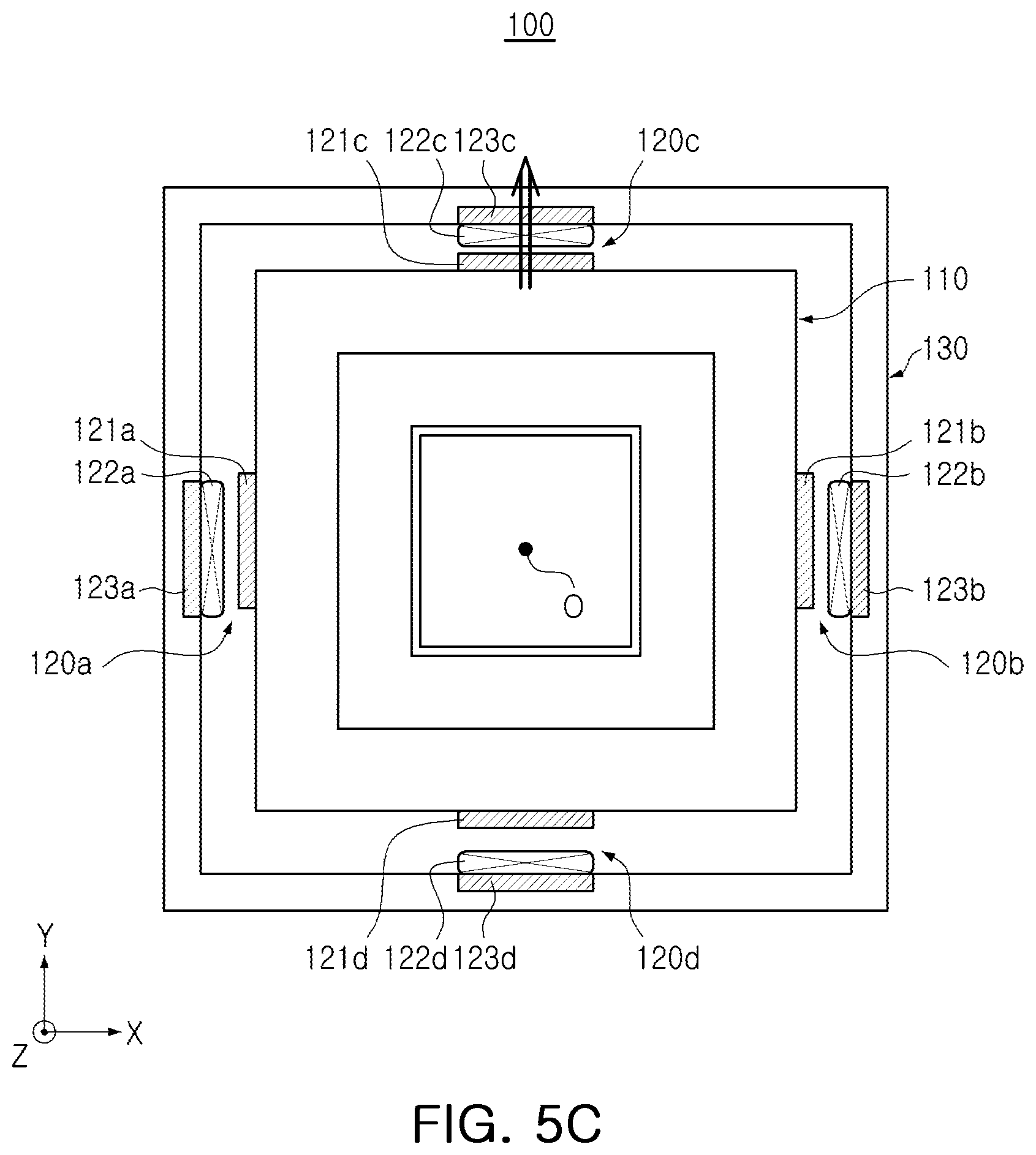 Patent US12126885 Figure 7 – Camera module with sensor shifting module